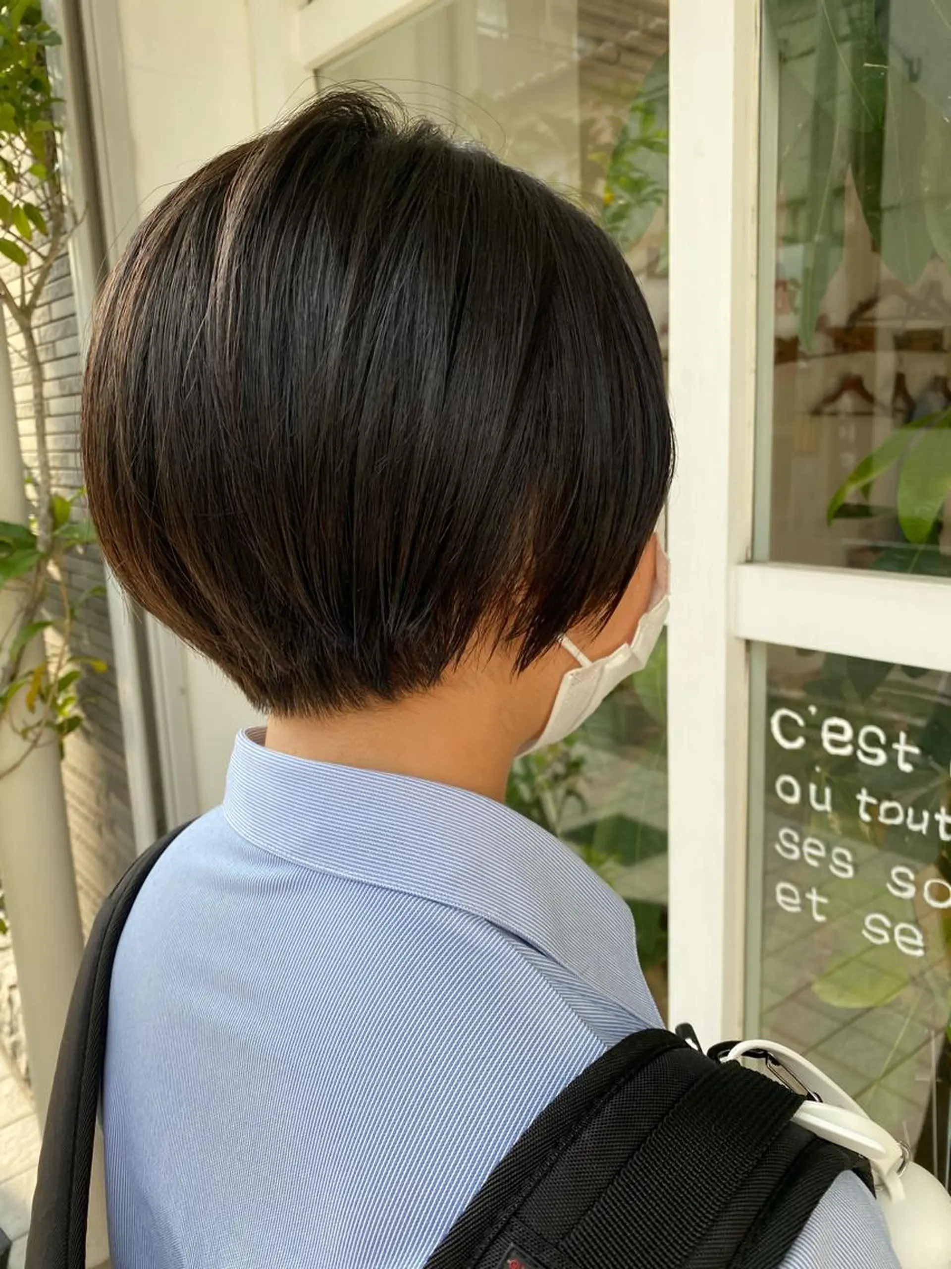 ショート ショートヘア カット わかばやし ゆうこのヘアスタイル
