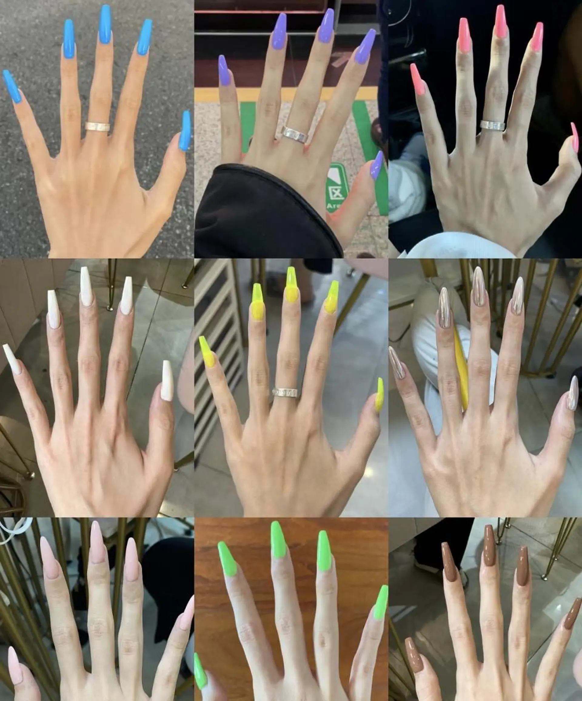 ネイル inf リエネイルサロンのネイルデザイン