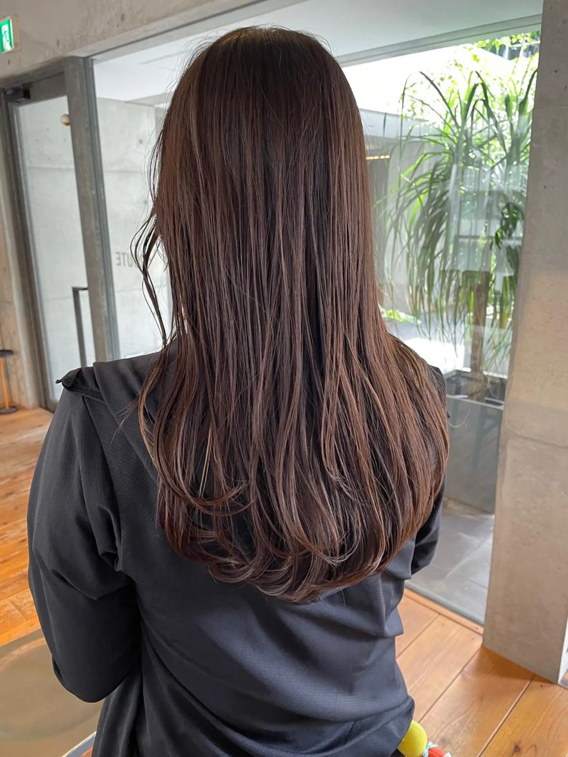 ロング 縮毛矯正 縮毛矯正 ROUTE KOUTAのヘアスタイル