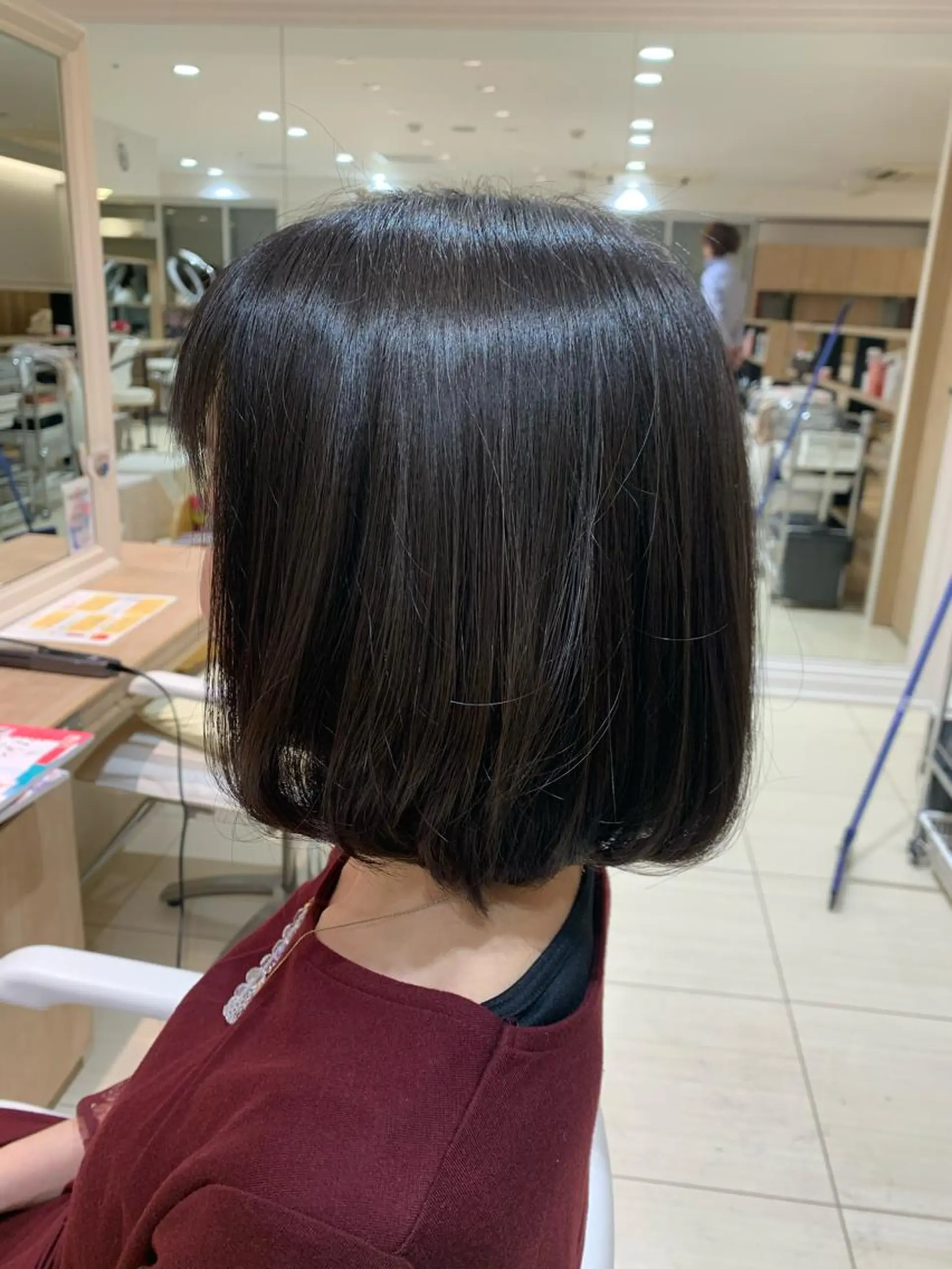 ミディアム HALE 金杉悠作のヘアスタイル