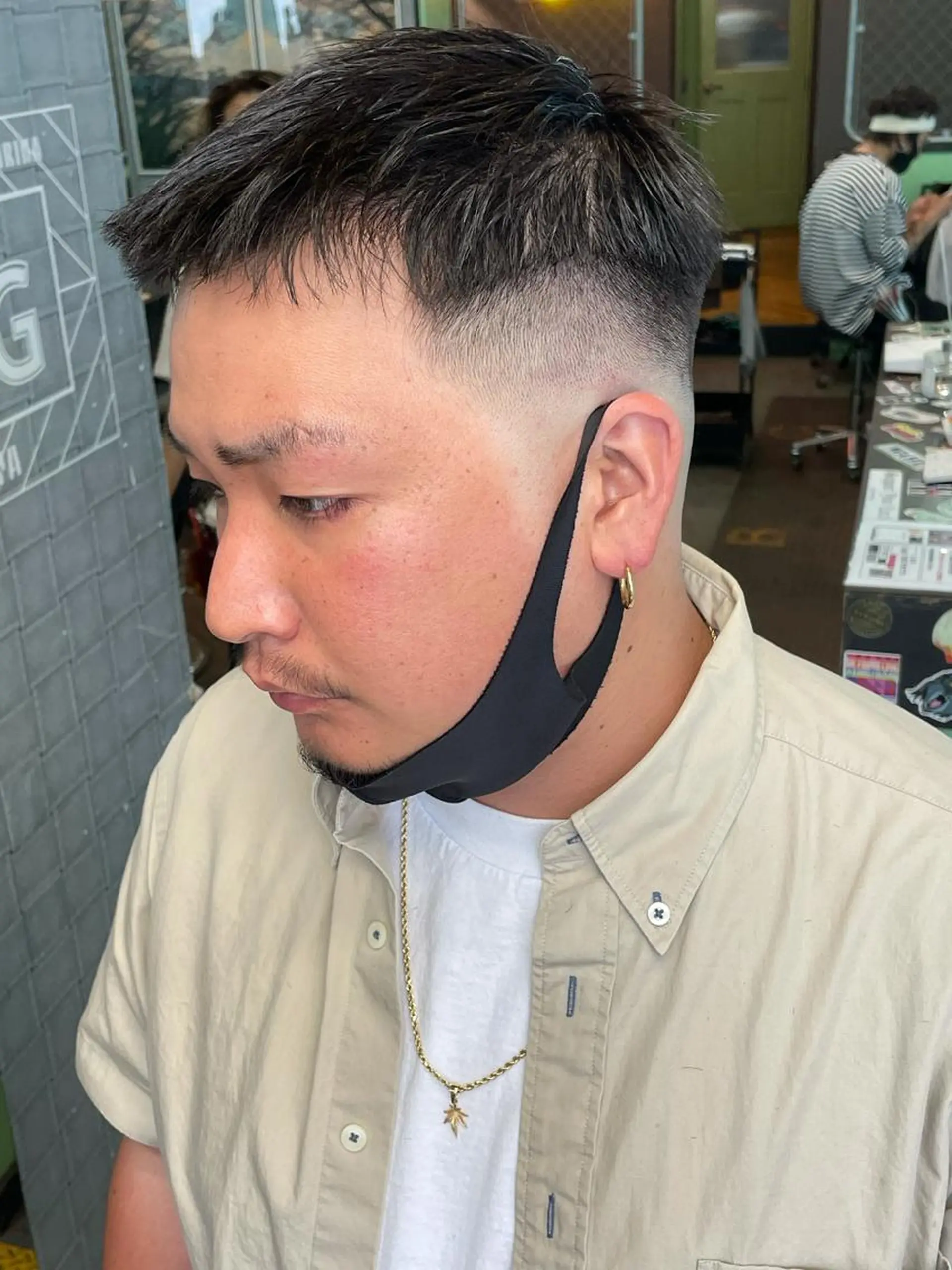 メンズ カット Le'a所属・渋谷/フェード/ 國分 翔のヘアスタイル