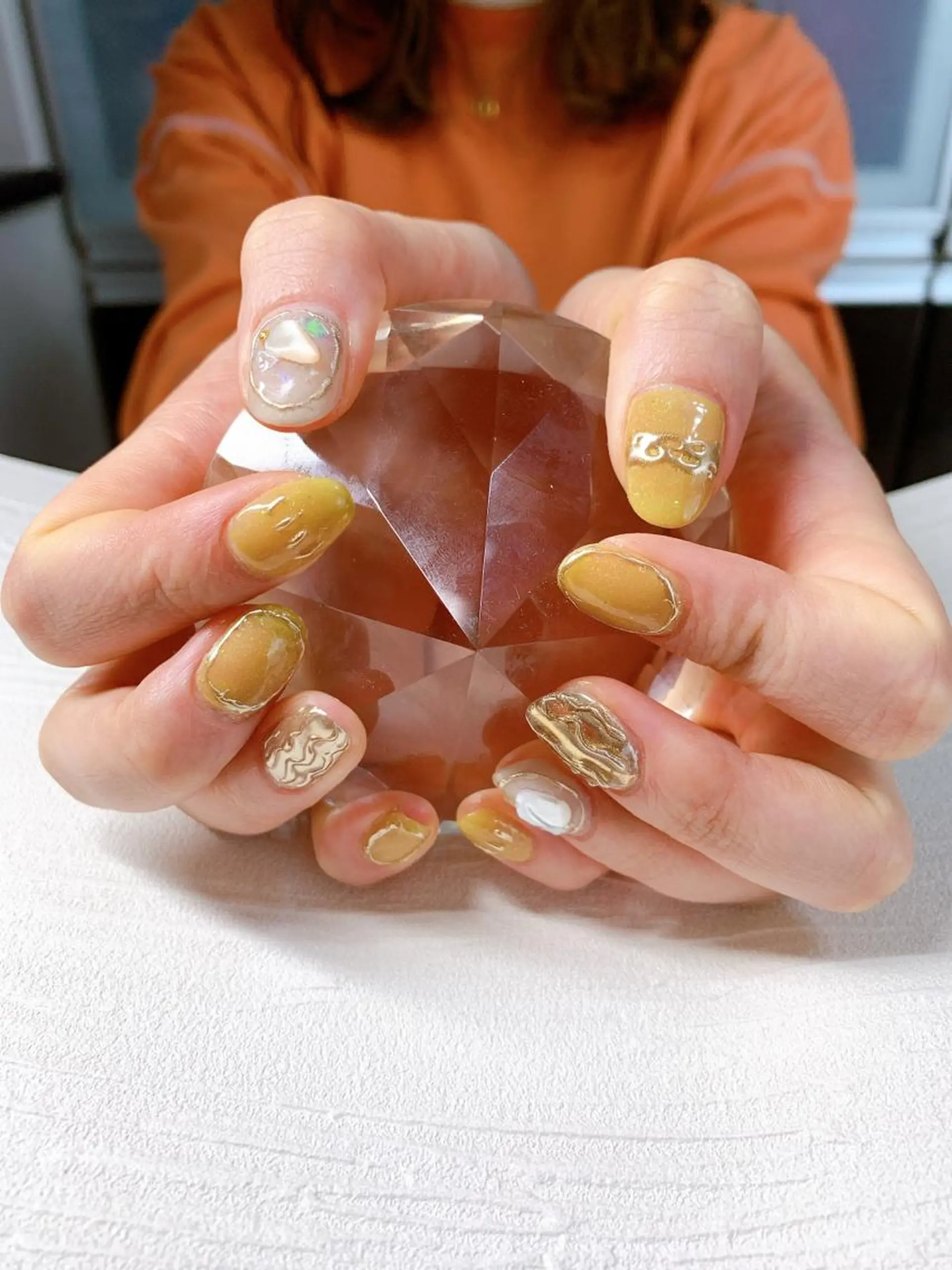 ミディアム aki_orenge nailのネイルデザイン