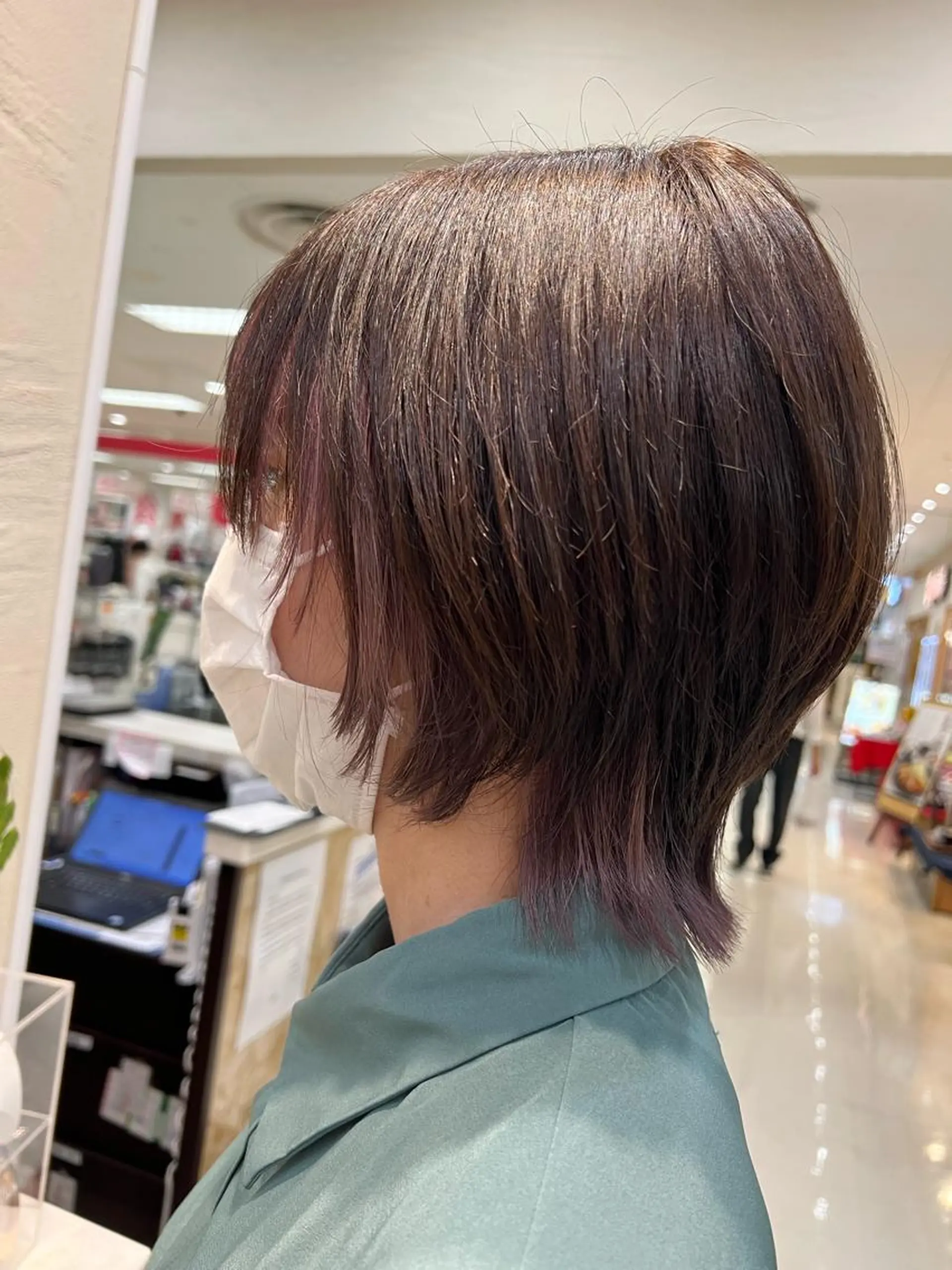 ショート カラー ウルフカット ✨髪質改善矯正× ブリーチ✨YU-KIのヘアスタイル