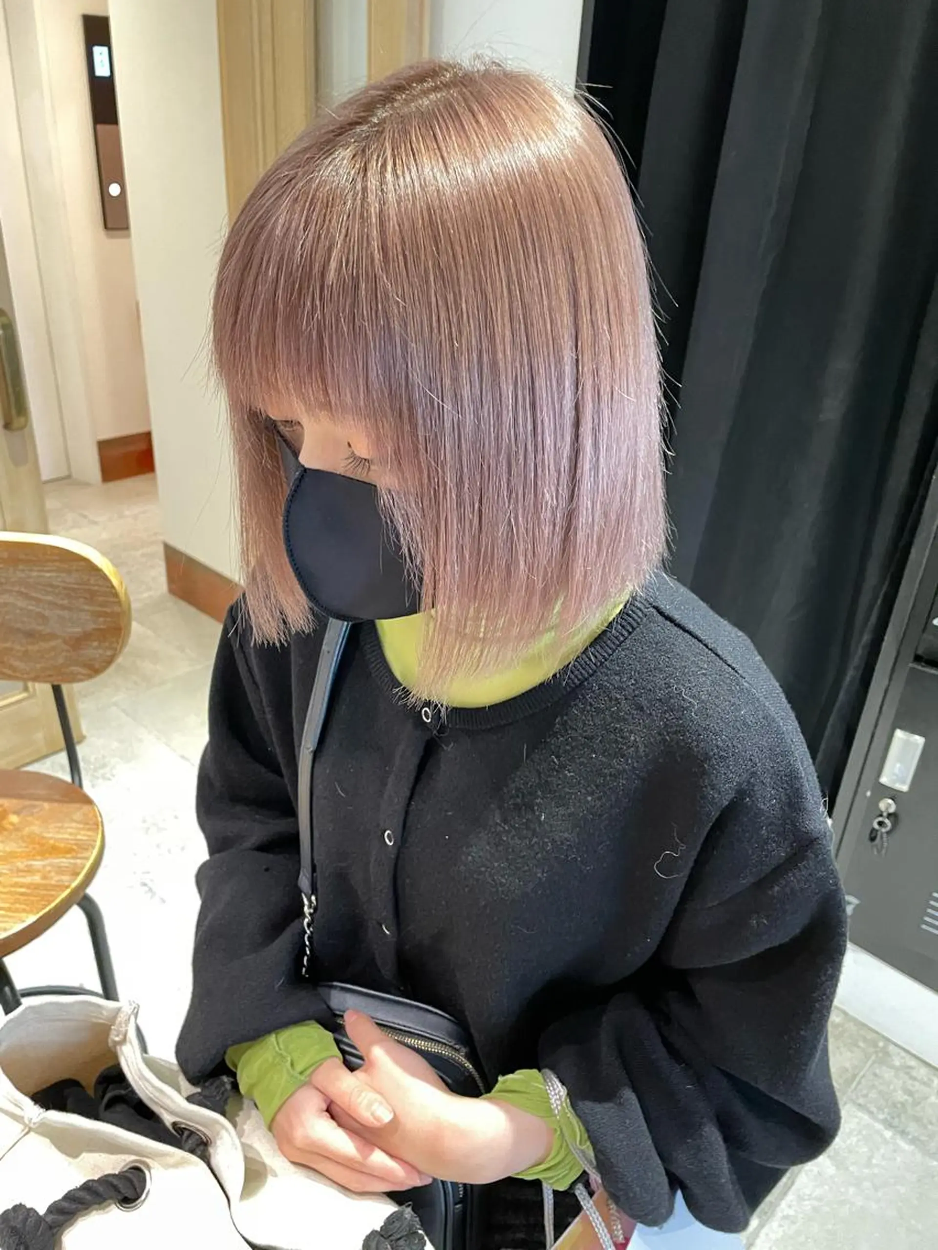 ショート カラー ネイル ヘアカラー トリートメント 𝗺𝗶𝗸𝘂♡ 似合わせ🎀のヘアスタイル