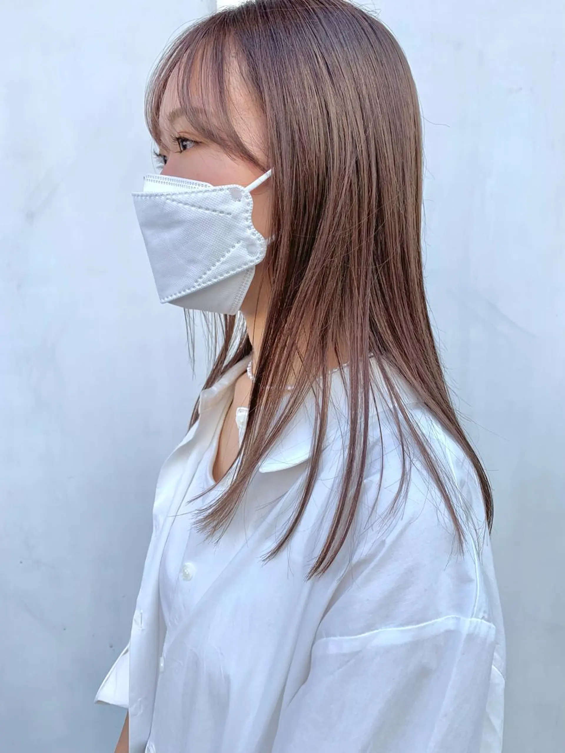 ミディアム ヘアカラー トリートメント brick masayaのヘアスタイル
