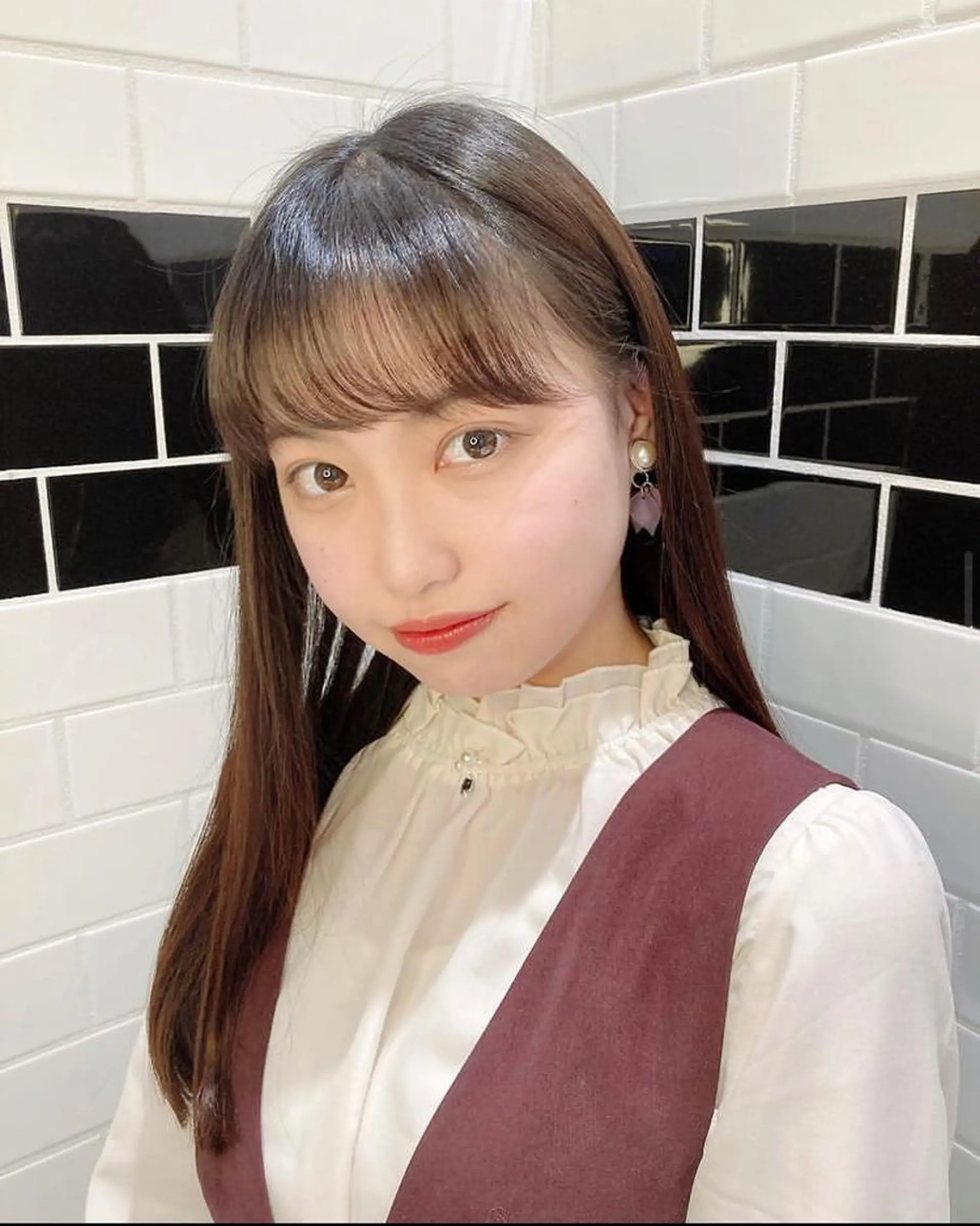 ロング カラー ヘアアレンジ アッシュ 髪質改善 トリートメント エグチ アキラのヘアスタイル