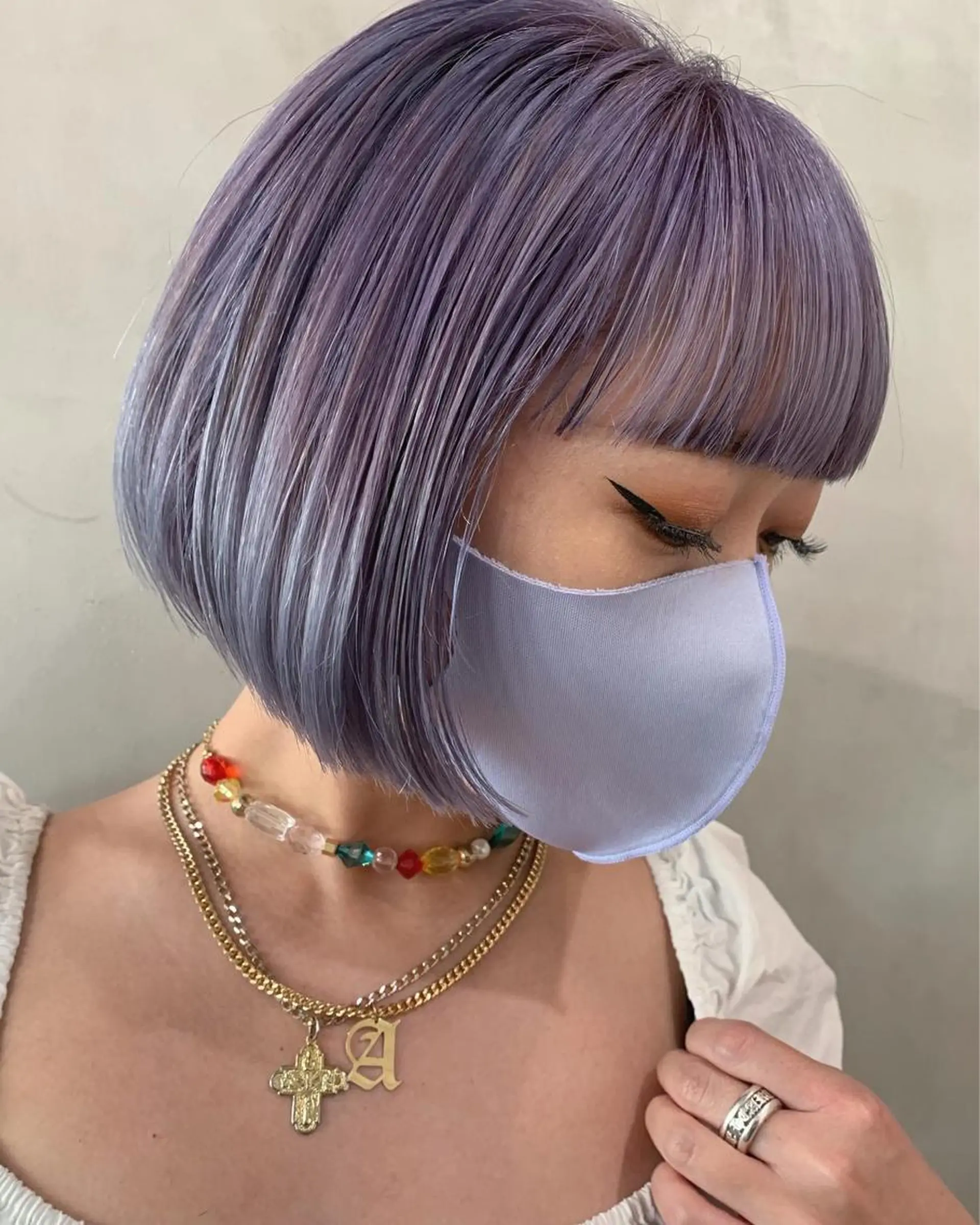 ショート カラー カット ヘアカラー トリートメント 優 作のヘアスタイル