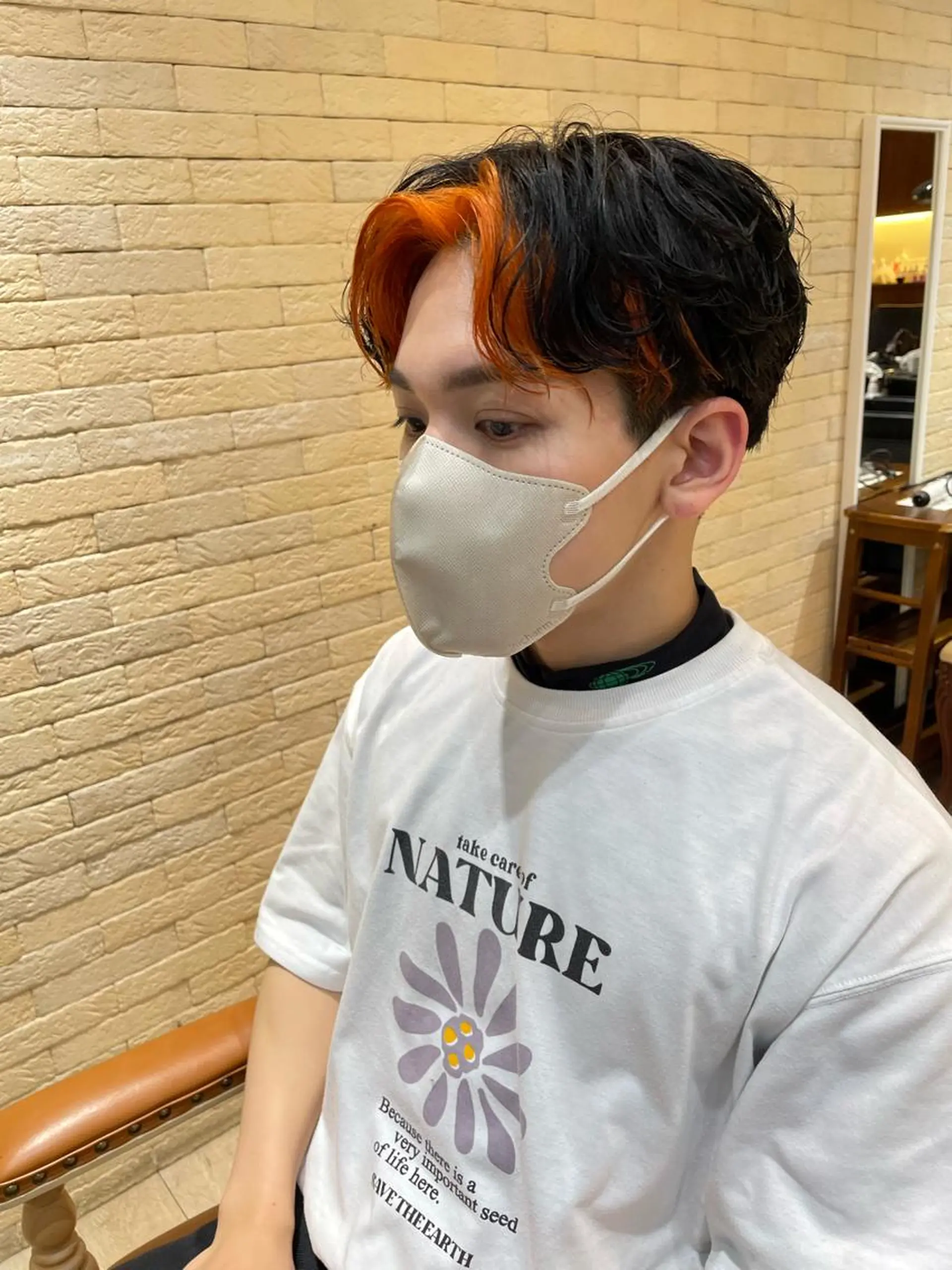 メンズ 亀川蓮 Agu hairのヘアスタイル