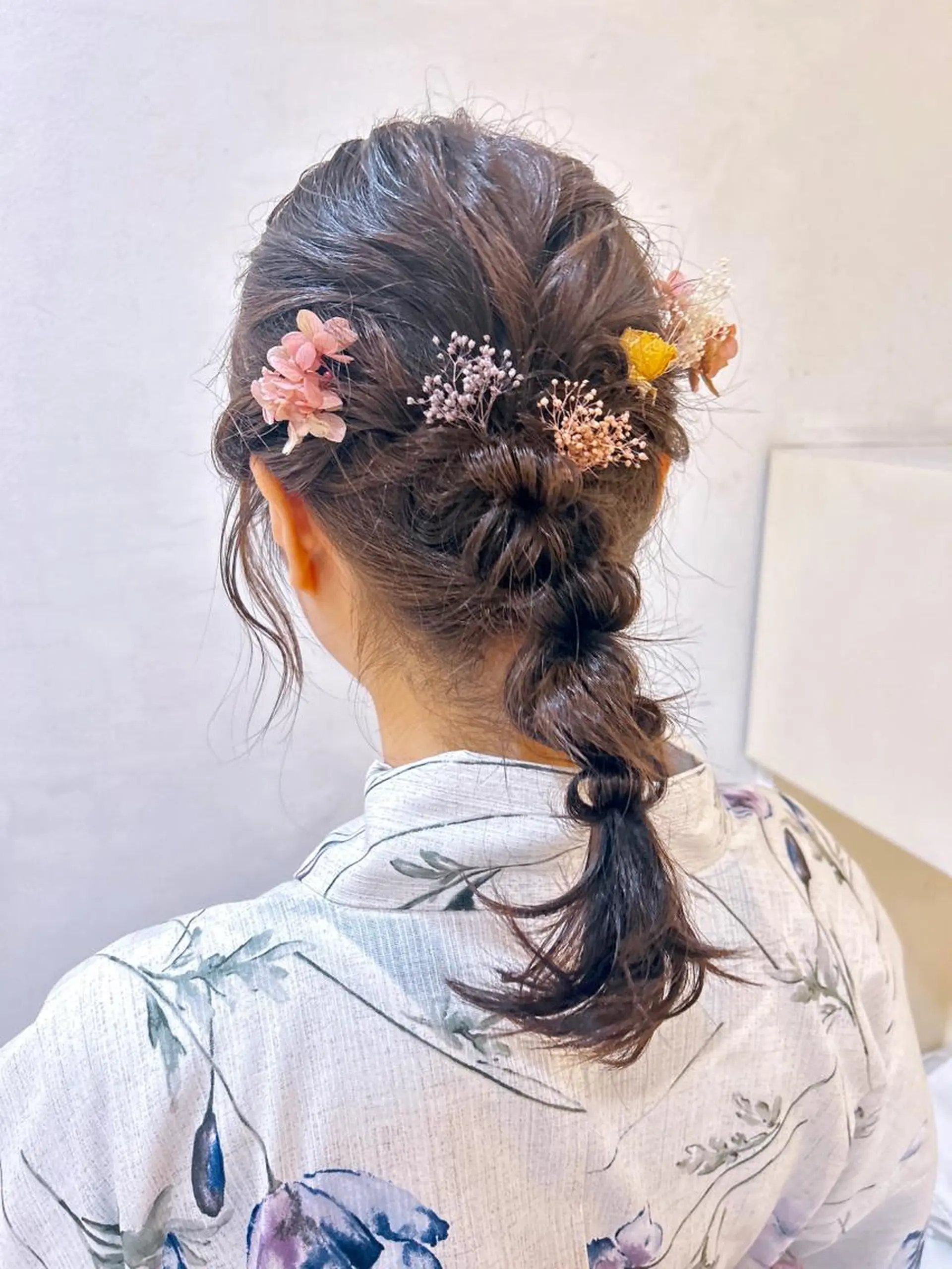 ヘアアレンジ 着付け 💠クロスパーマ /アレンジ/彩未💠のヘアスタイル