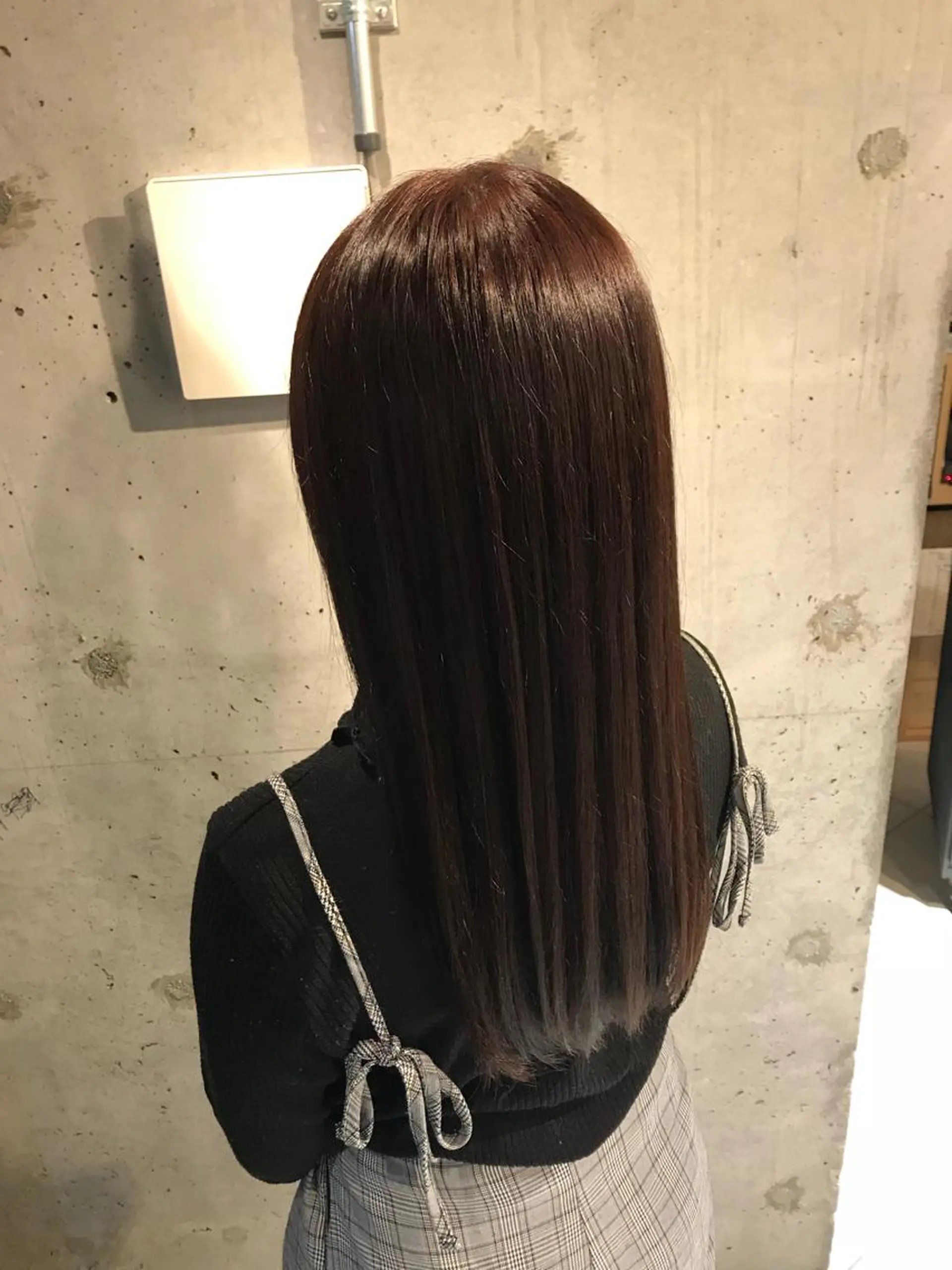 ロング カラー カット ヘアカラー トリートメント 仁木 謙太のヘアスタイル