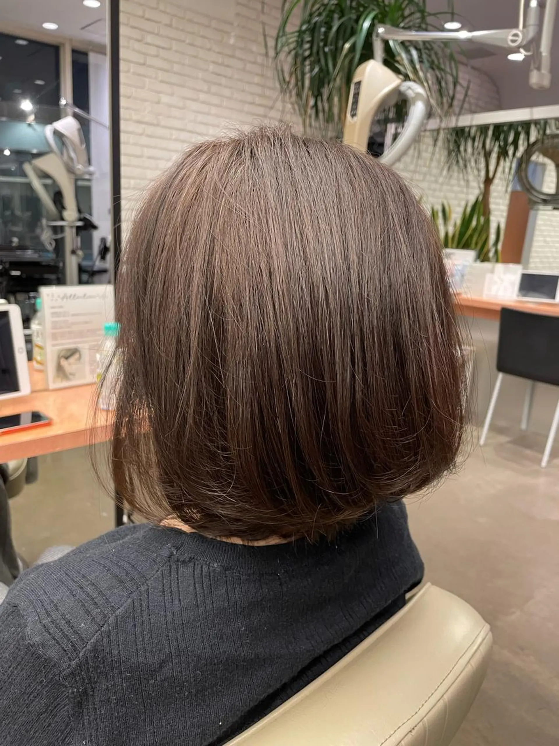 ショート 🍑まき/カット /髪質改善カラー🍑のヘアスタイル