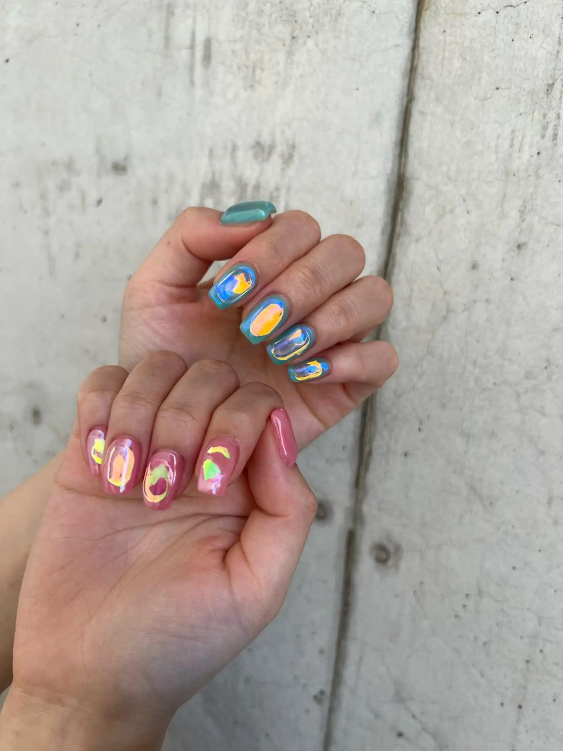 ネイル 氷ネイル・うるうるネイル Charme. NOBUKOのネイルデザイン