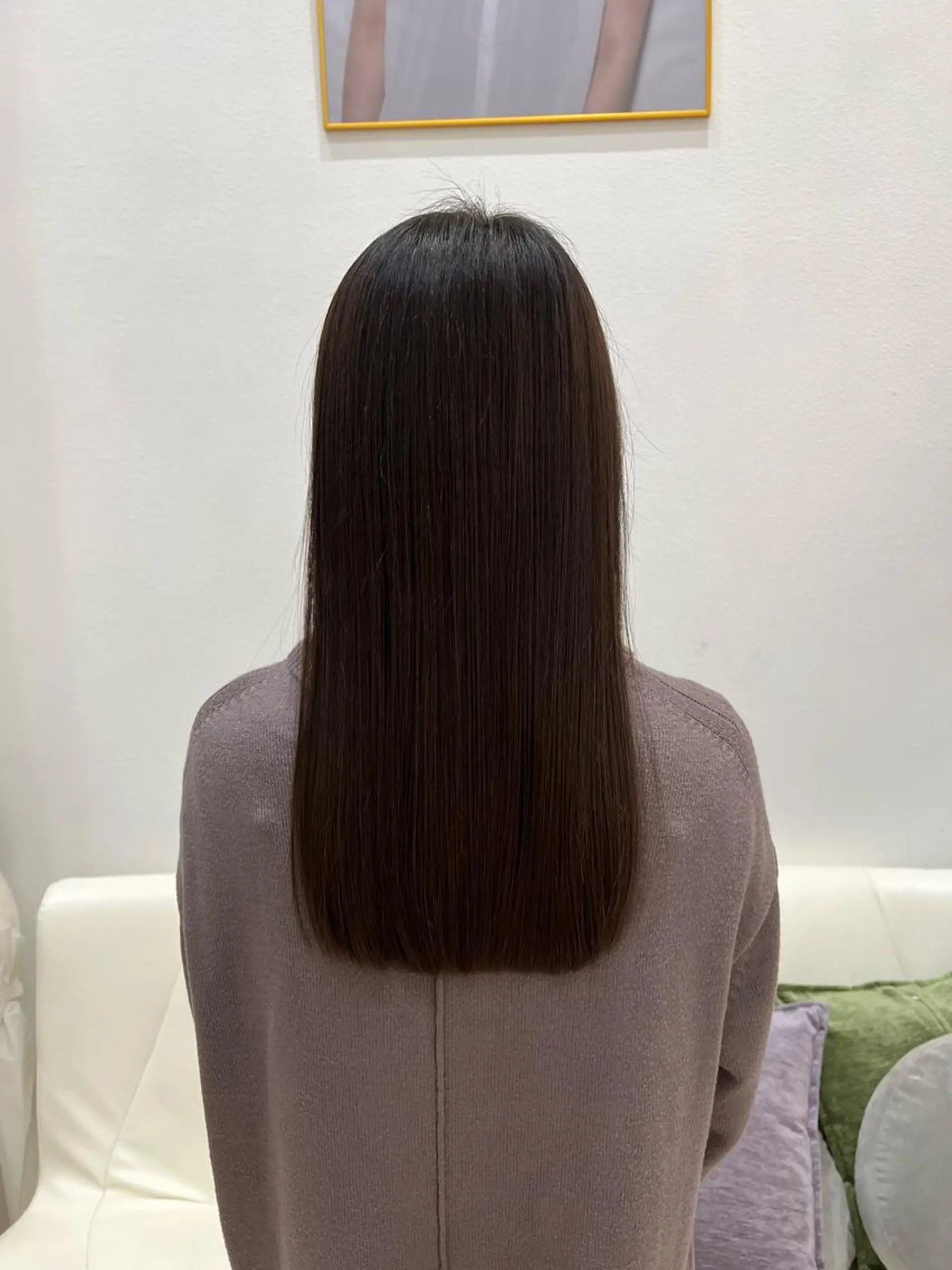 ミディアム カラー パーマ 堀井 凌平のヘアスタイル