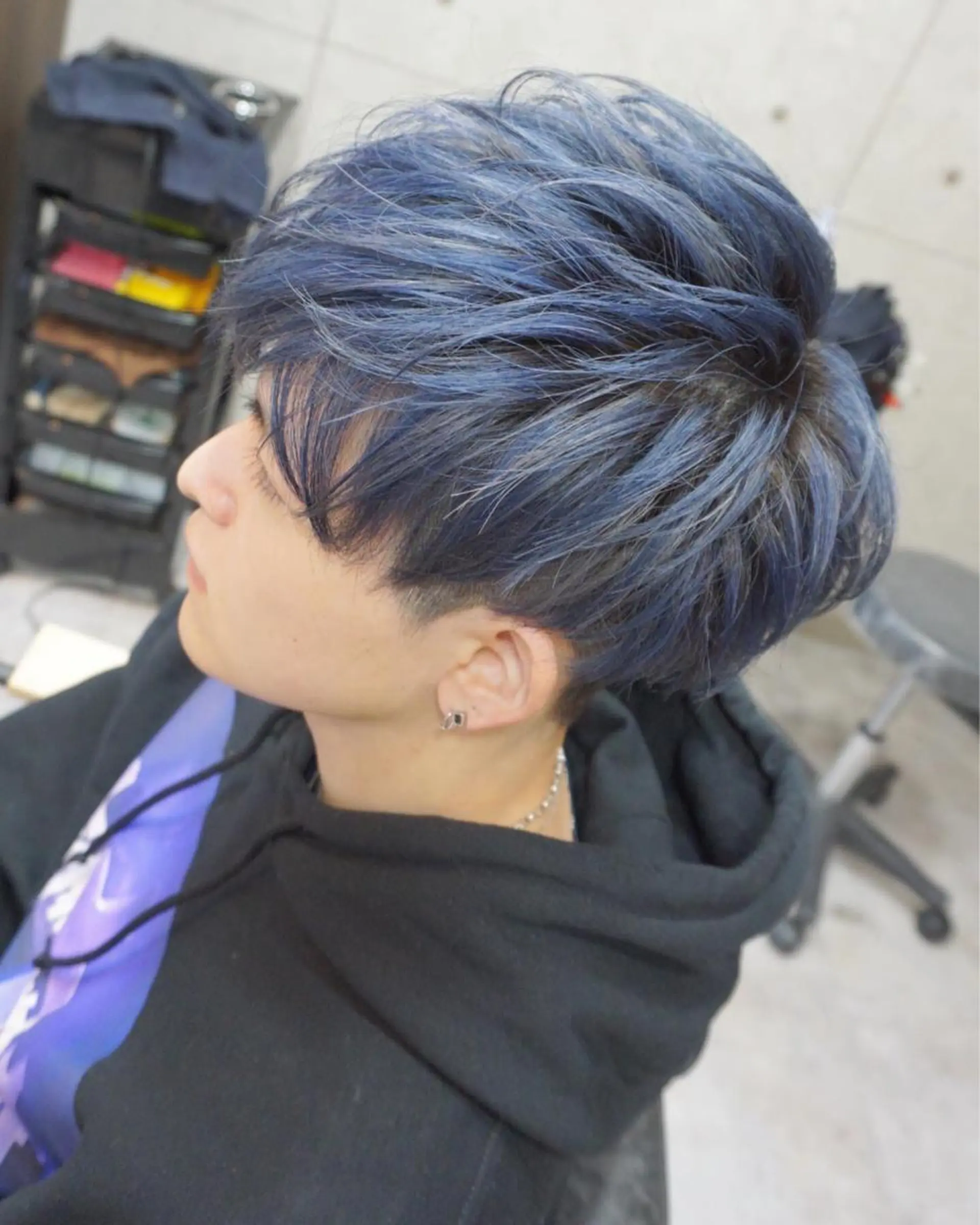 メンズ マッシュ 刈り上げ カット hair teria ryu 大塚のヘアスタイル