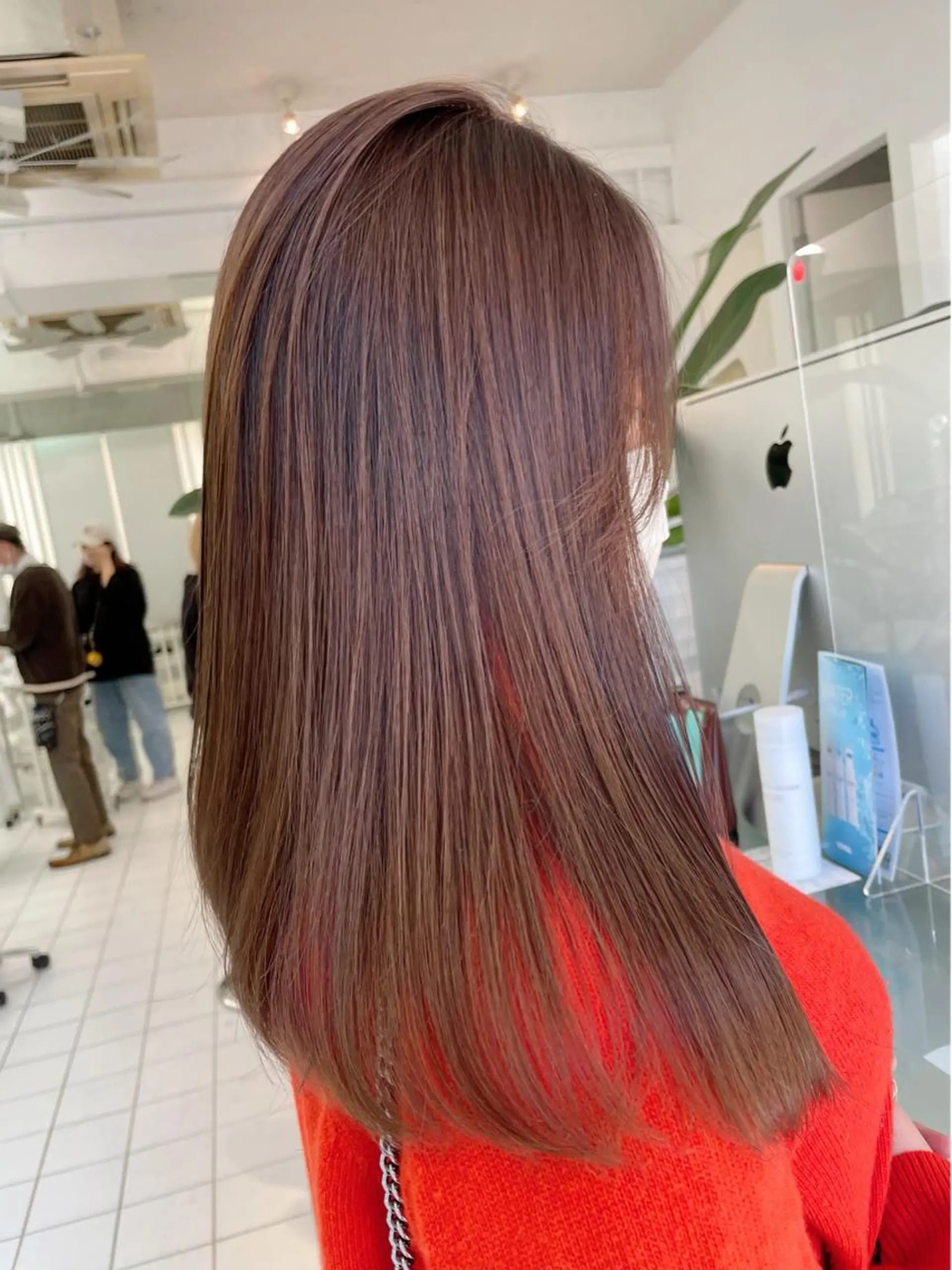 ロング カラー ヘアカラー トリートメント HEADS  ex所属・HEADS ex市川 ママ美容師ARISAのヘアスタイル