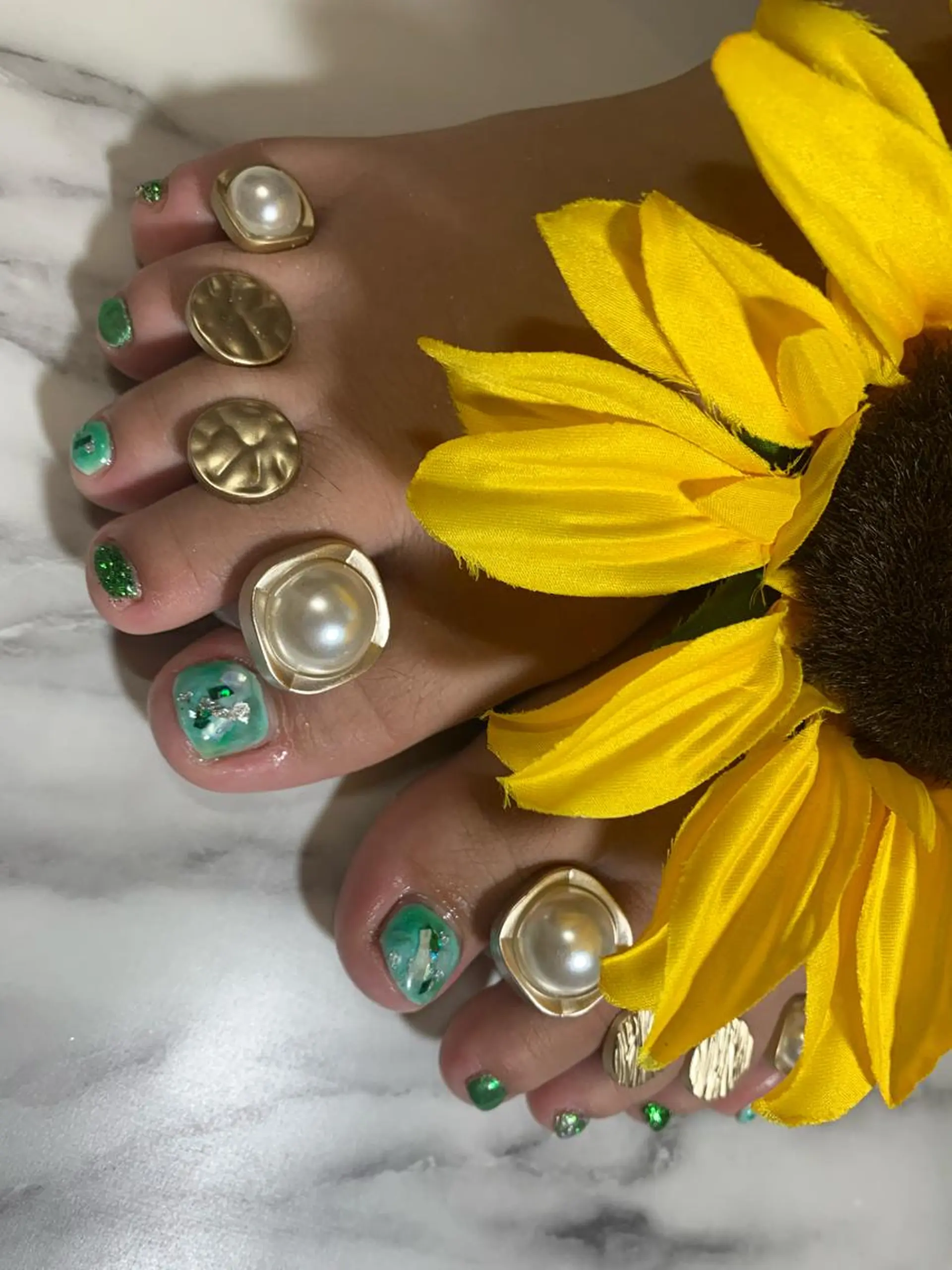 ネイル フットネイル Nail &Beauty Salon ☆Kirari☆所属・ビューティサロン ☆Kirari☆のネイルデザイン