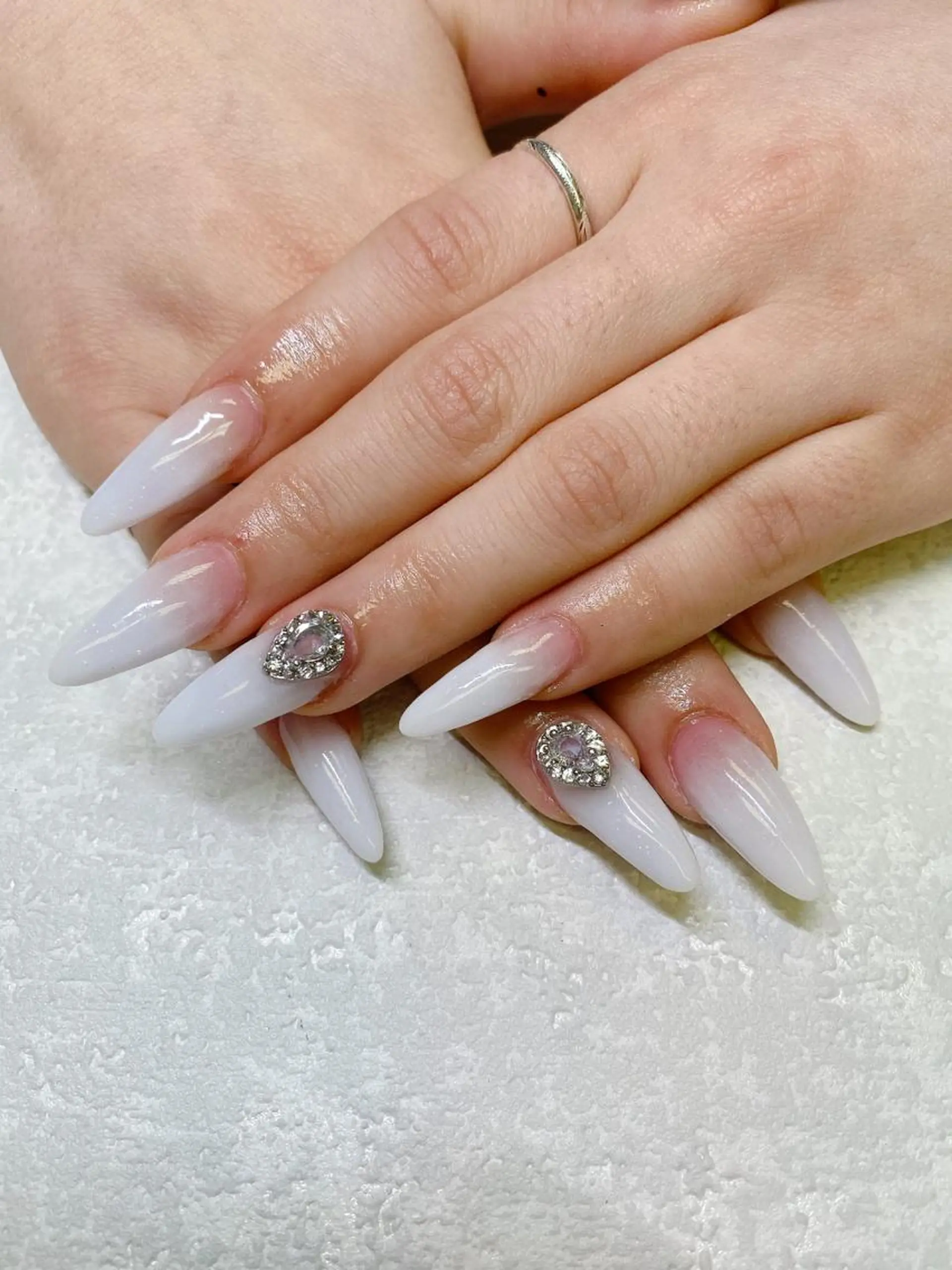 ロング ハンドネイル JNA認定講師🌸 RIEのネイルデザイン