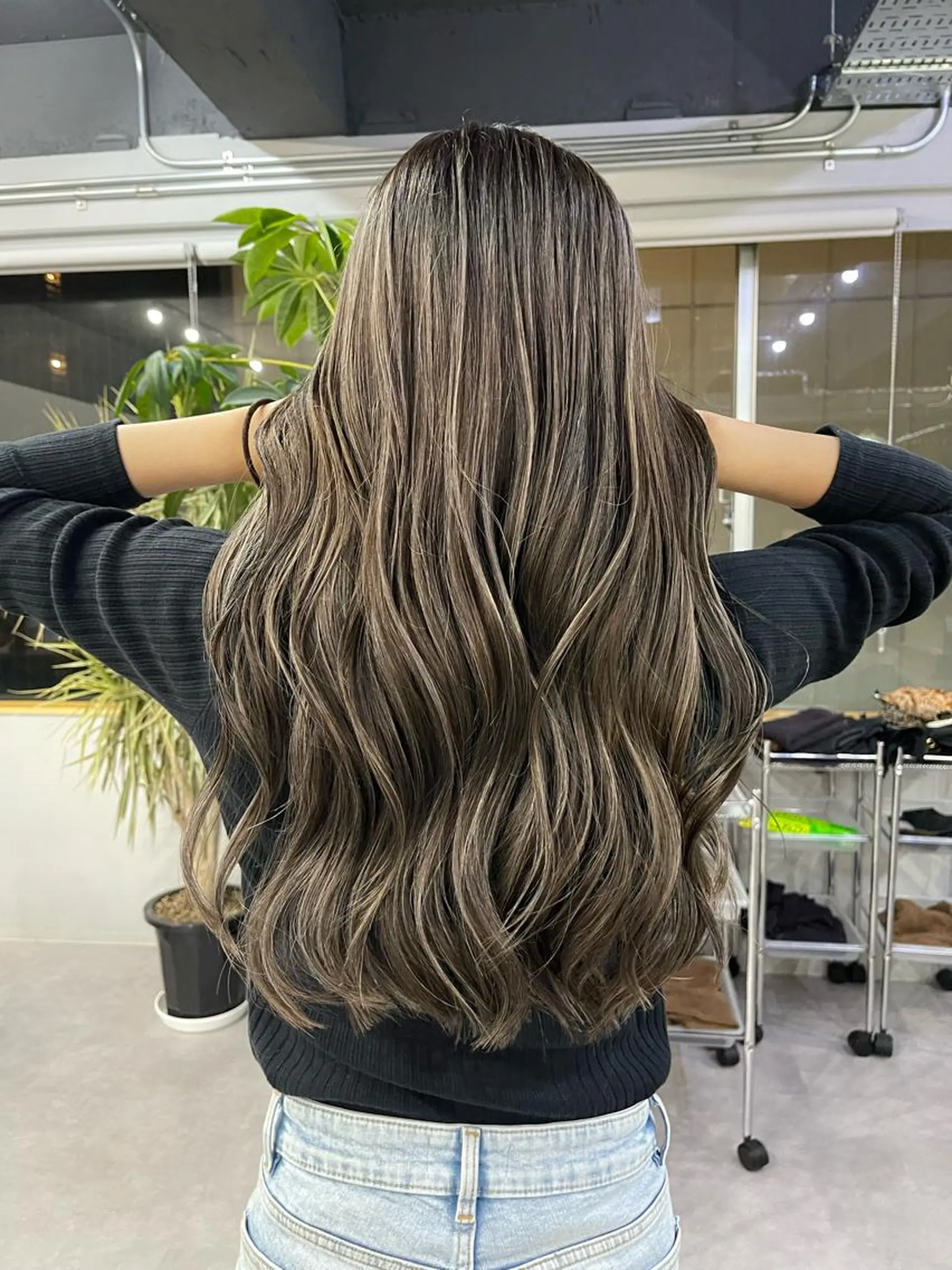 ロング カラー カット ヘアカラー トリートメント Reb_keiji 👑小倉圭司のヘアスタイル