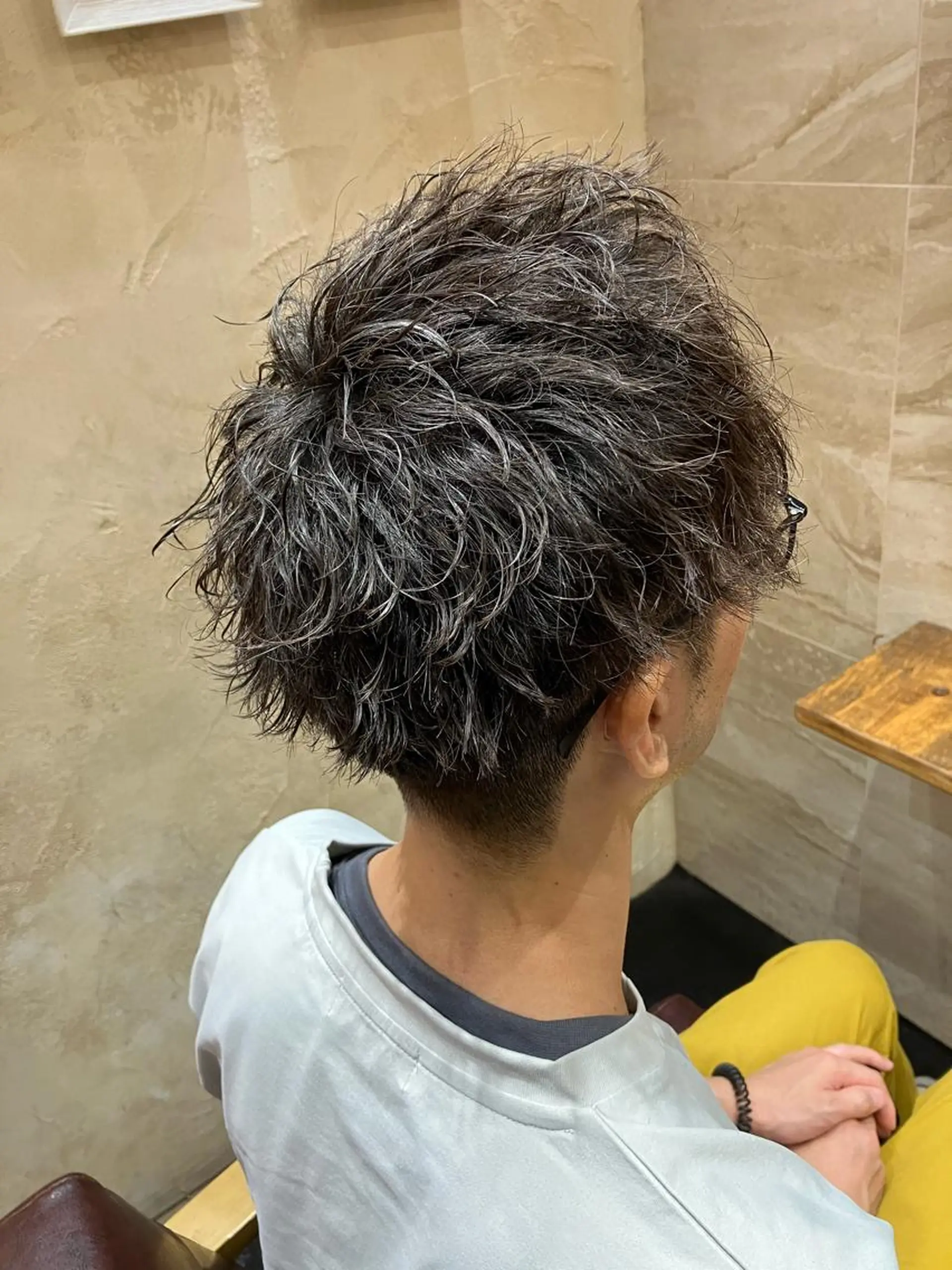 パーマ メンズ カット パーマ メンズ特化/パーマ/ フェードWATARUのヘアスタイル