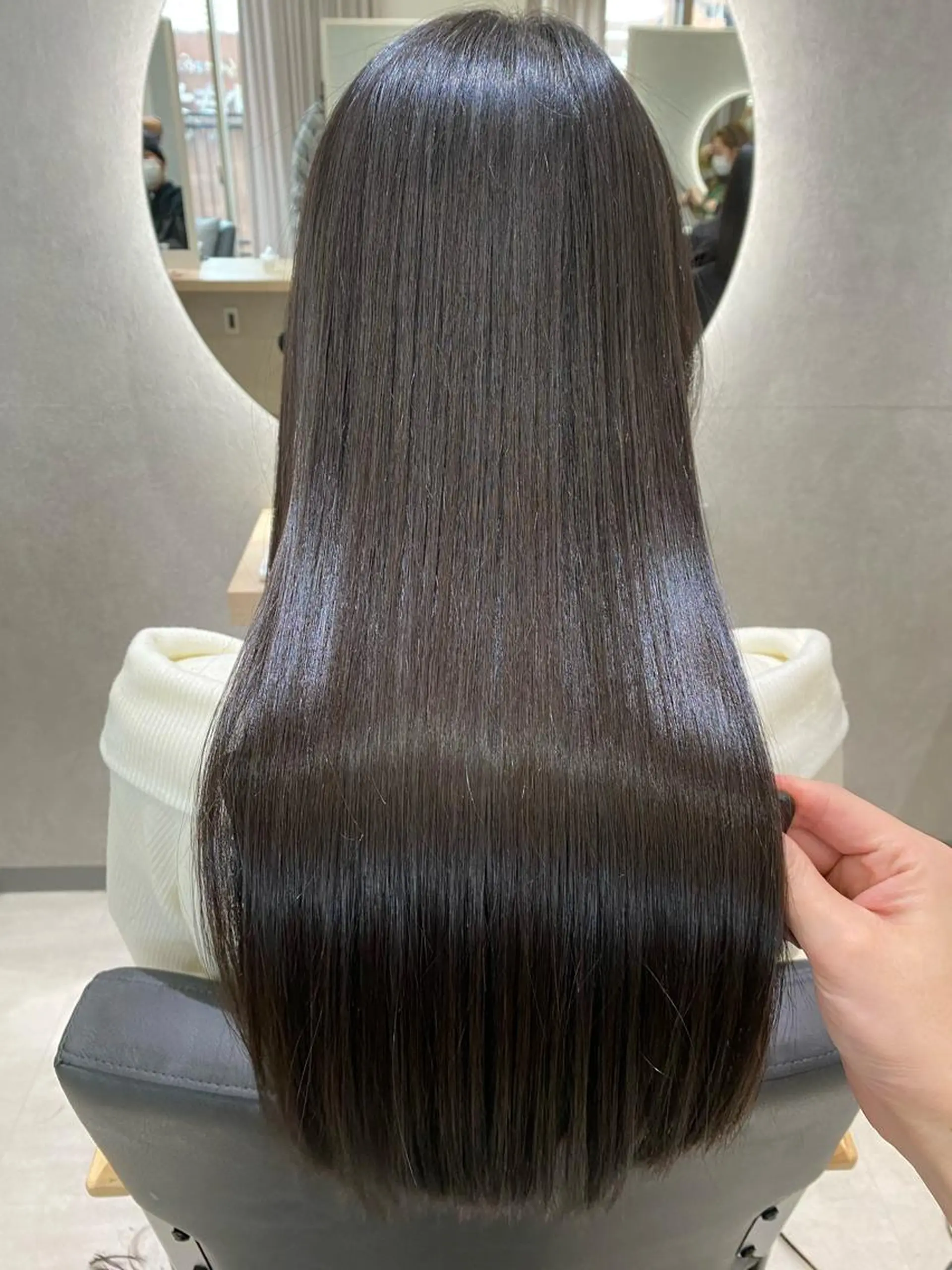 ロング ヘアカラー トリートメント 美髪矯正/髪質改善 縮毛矯正/きたじまのヘアスタイル