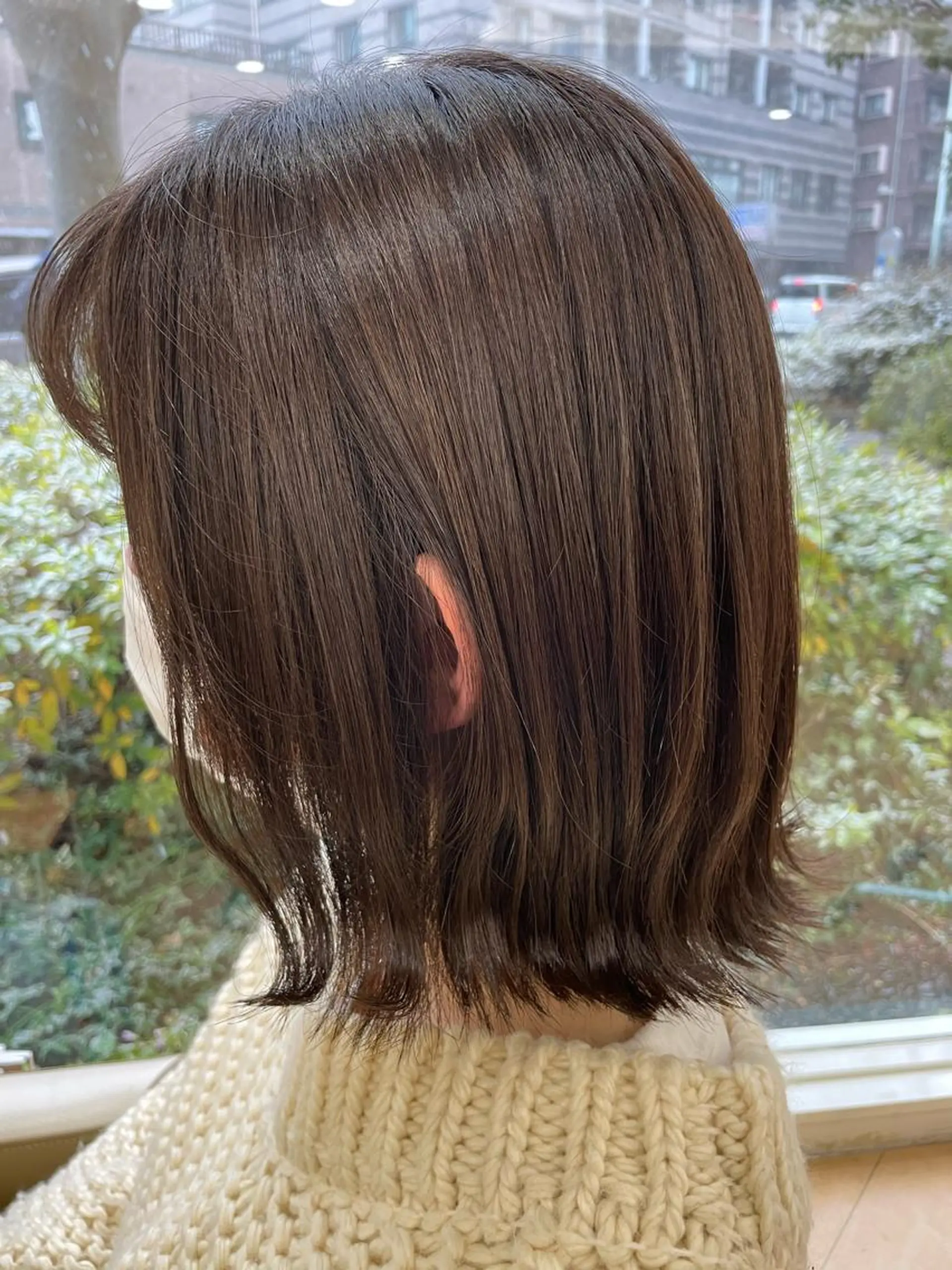 ショート カット ヘアカラー トリートメント 福原 亜祐美のヘアスタイル