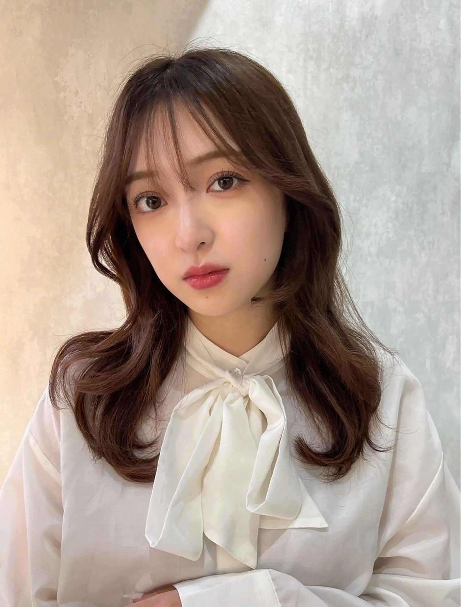 ロング 韓国ヘア　髪質改善 🌹レイヤー　芹奈のヘアスタイル