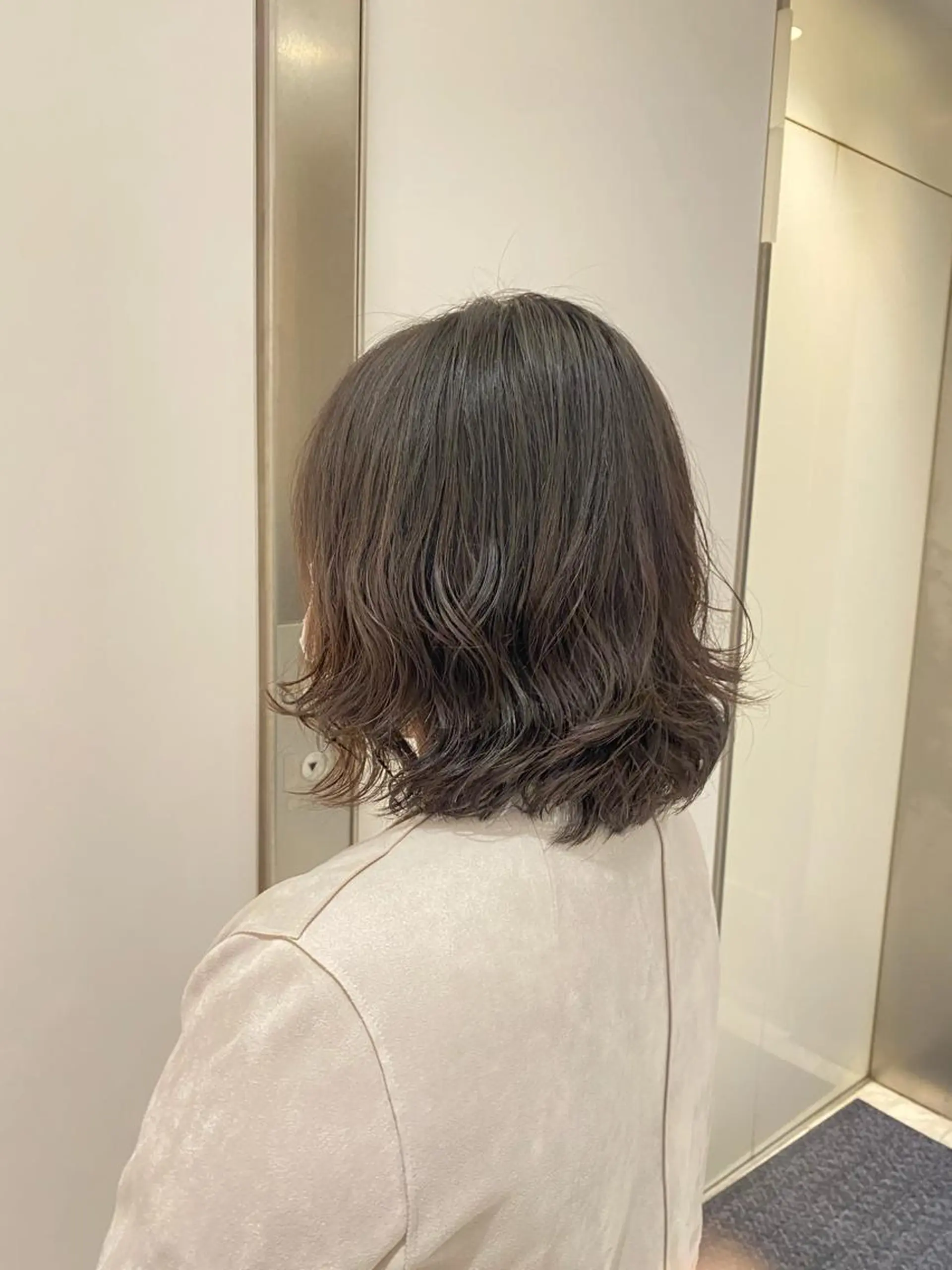 ミディアム パーマ ミディアムパーマ カット パーマ ❤️パーマ美容師✂︎ 井口美緒のヘアスタイル