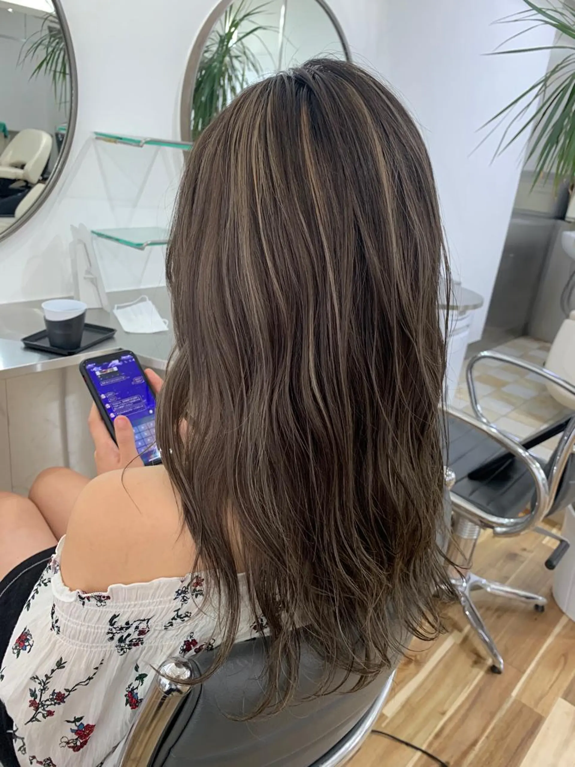 ロング カラー ヘアカラー トリートメント Reb_keiji 👑小倉圭司のヘアスタイル