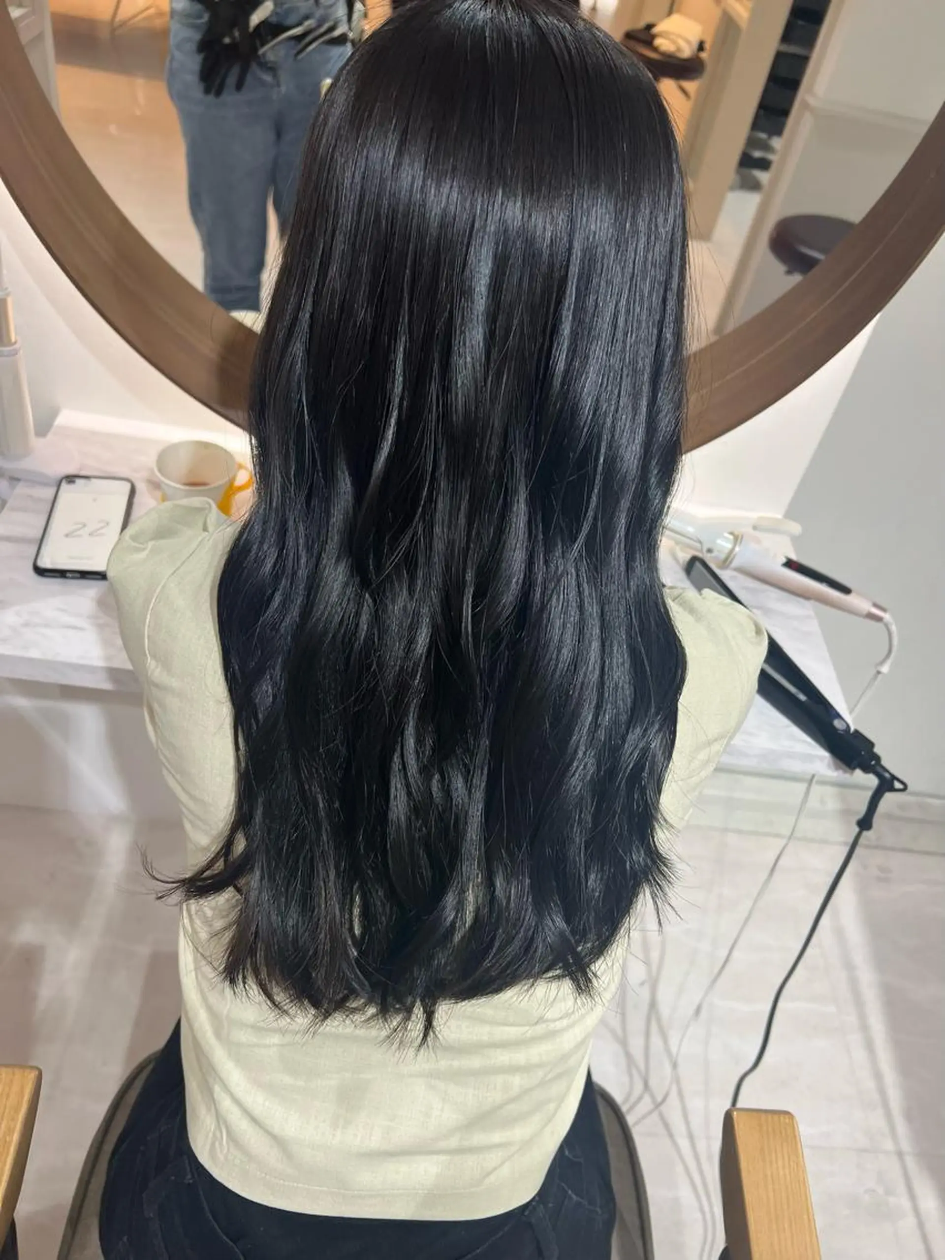 カラー ヘアカラー 瀬戸 杏珠のヘアスタイル