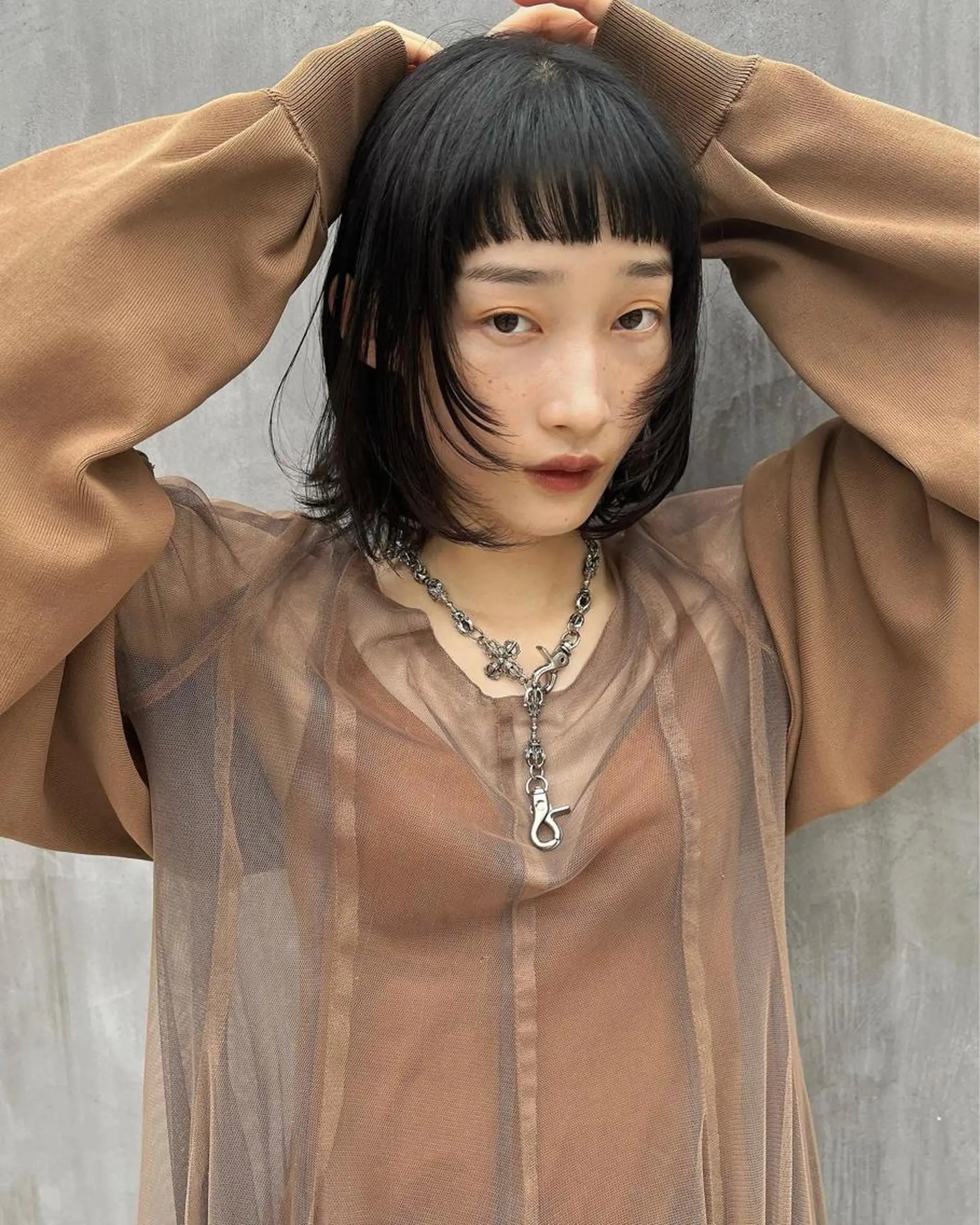 カラー MION✂️ 似合わせカットのヘアスタイル