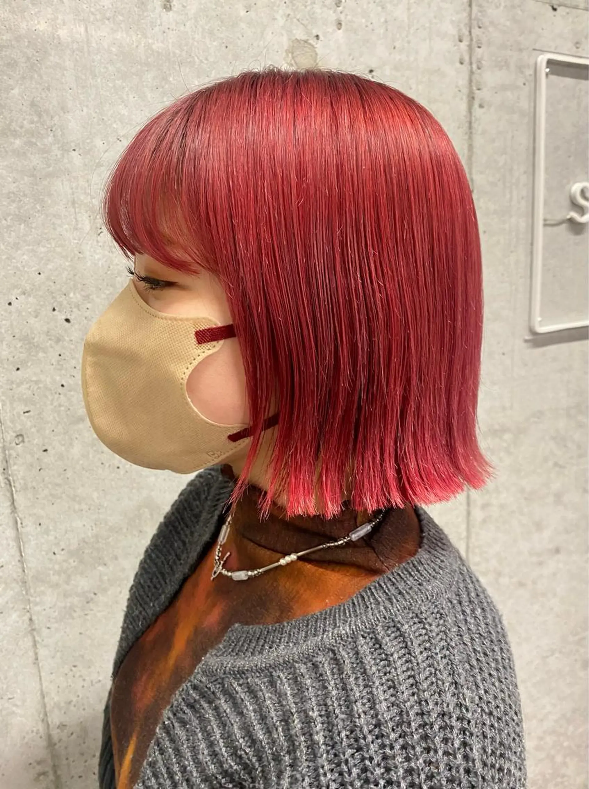 ショート ボブ hina💟 透明感カラーのヘアスタイル