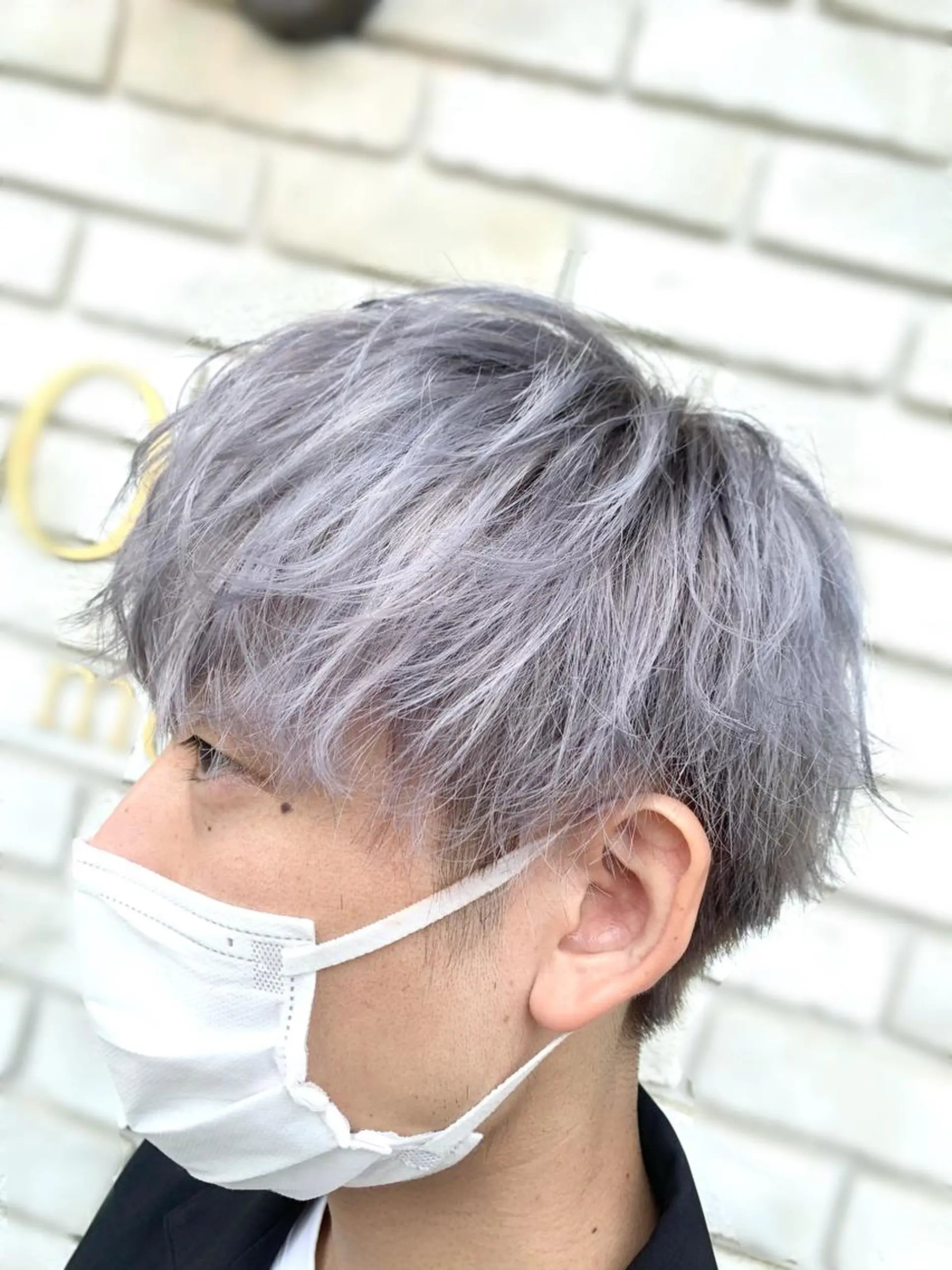 ショート カット ヘアカラー 倉林隆一🐈 ダブルカラー/艶髪のヘアスタイル