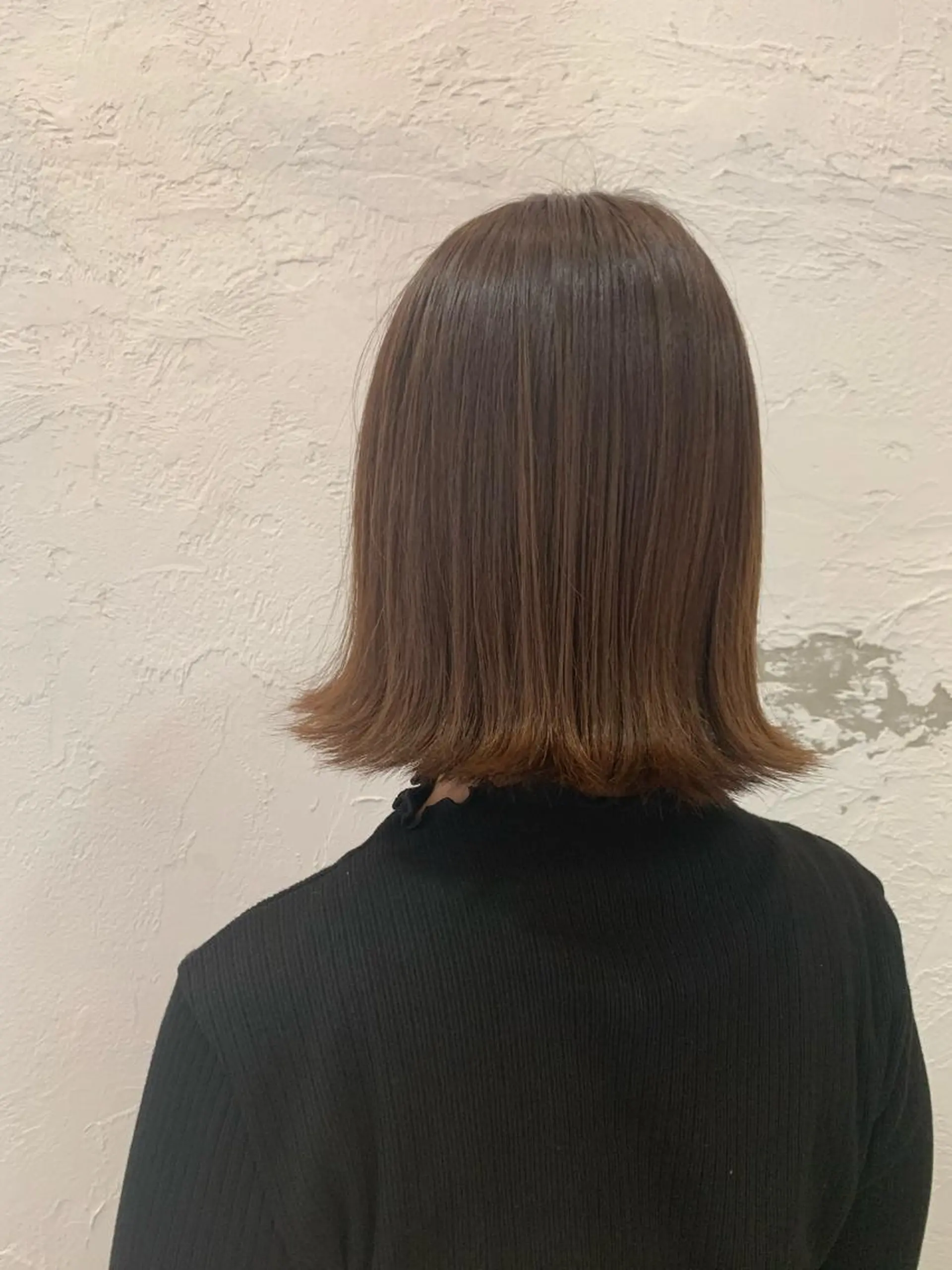 ミディアム カラー カット ヘアカラー fio マナミのヘアスタイル