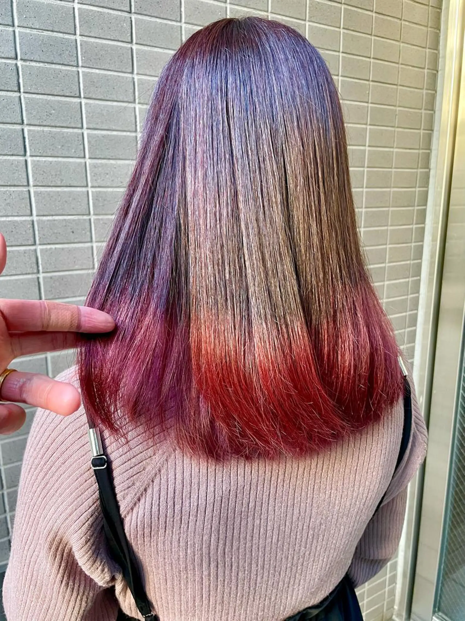 セミロング 💇‍♀️ハイライト 玉谷　俊💇‍♂️のヘアスタイル