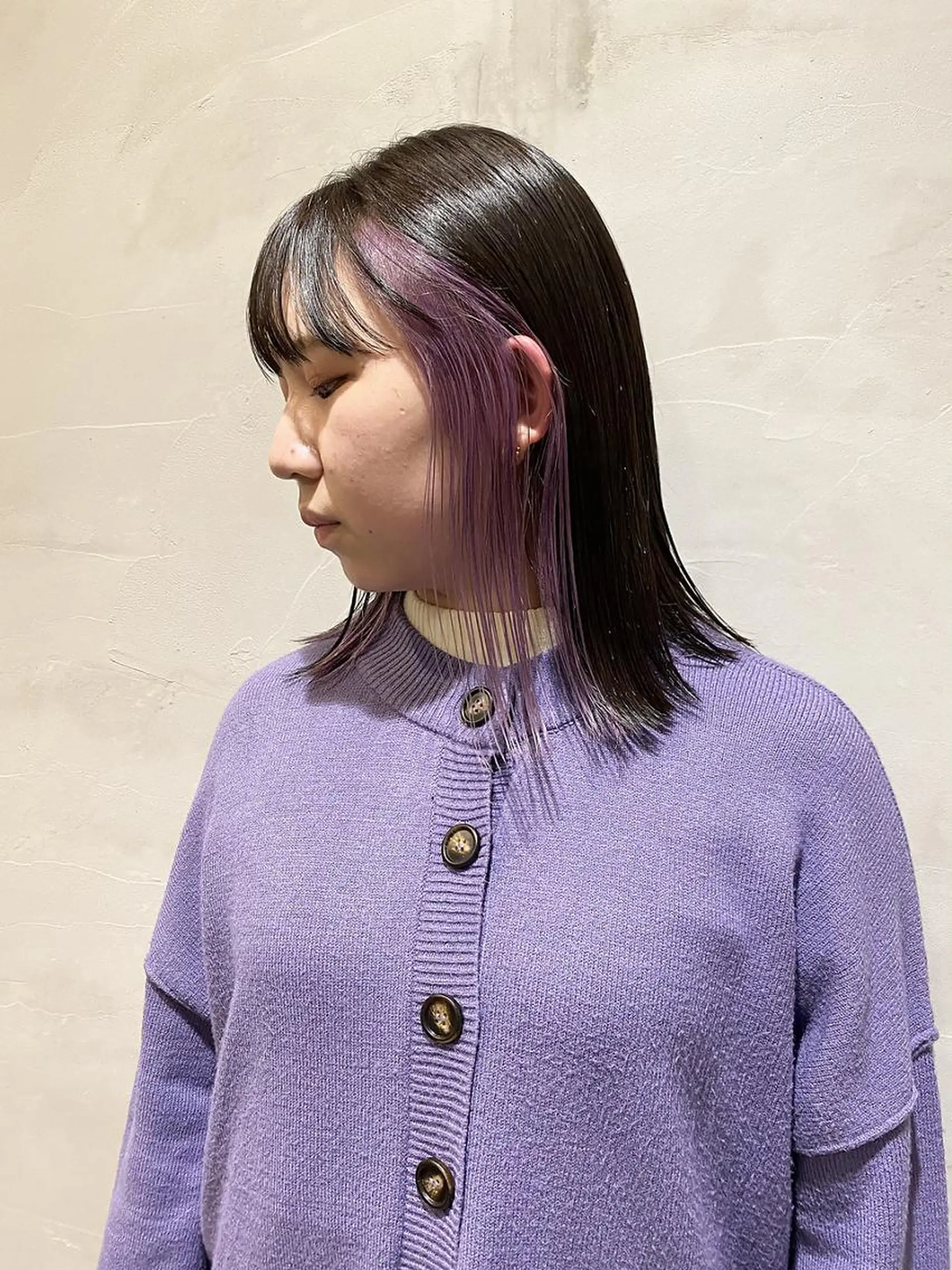 ミディアム カラー ANGELICA 近鉄奈良店のヘアスタイル