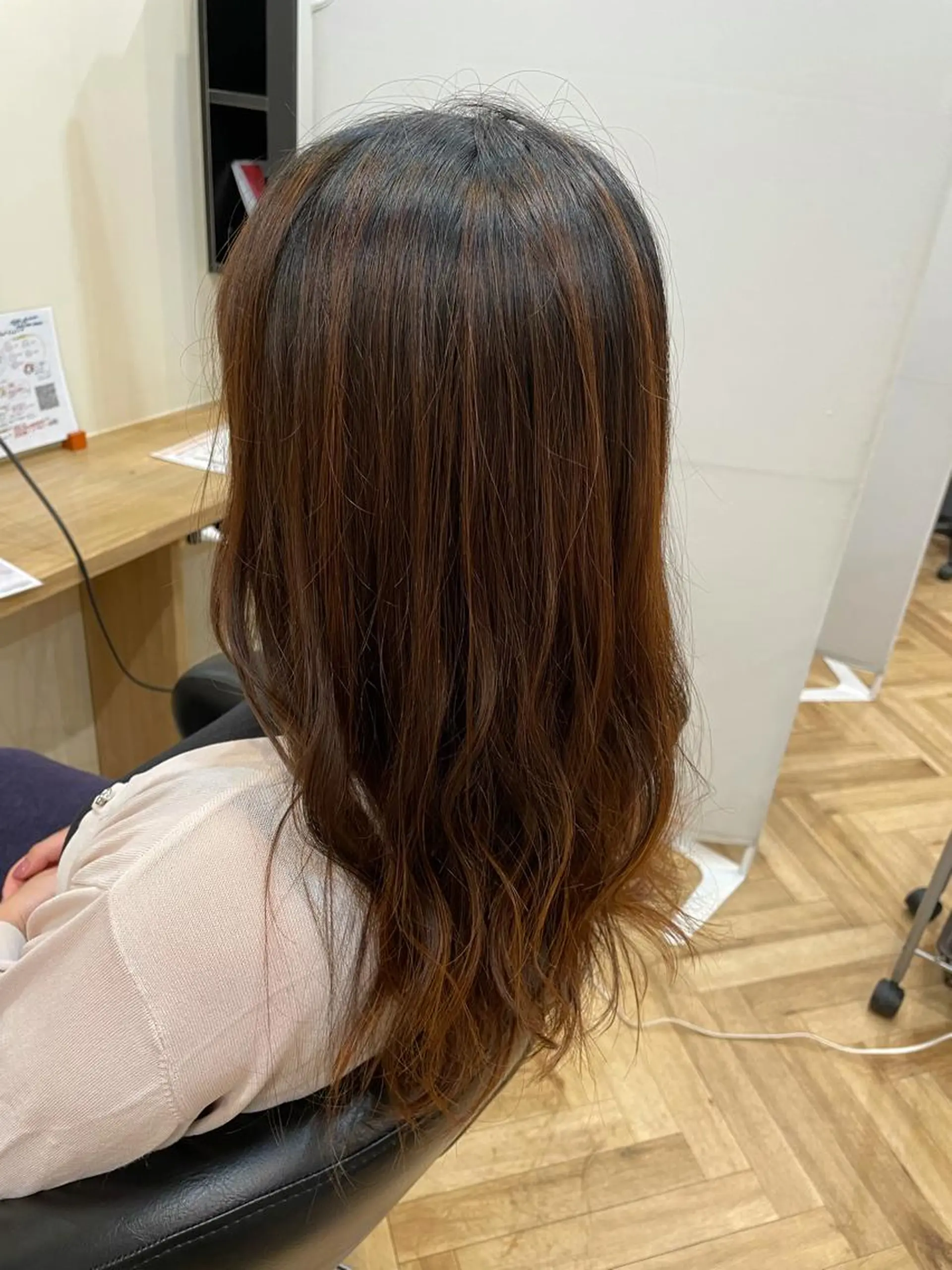 ロング カット 韓国ヘア/レイヤー 🇰🇷/艶髪/長橋のヘアスタイル