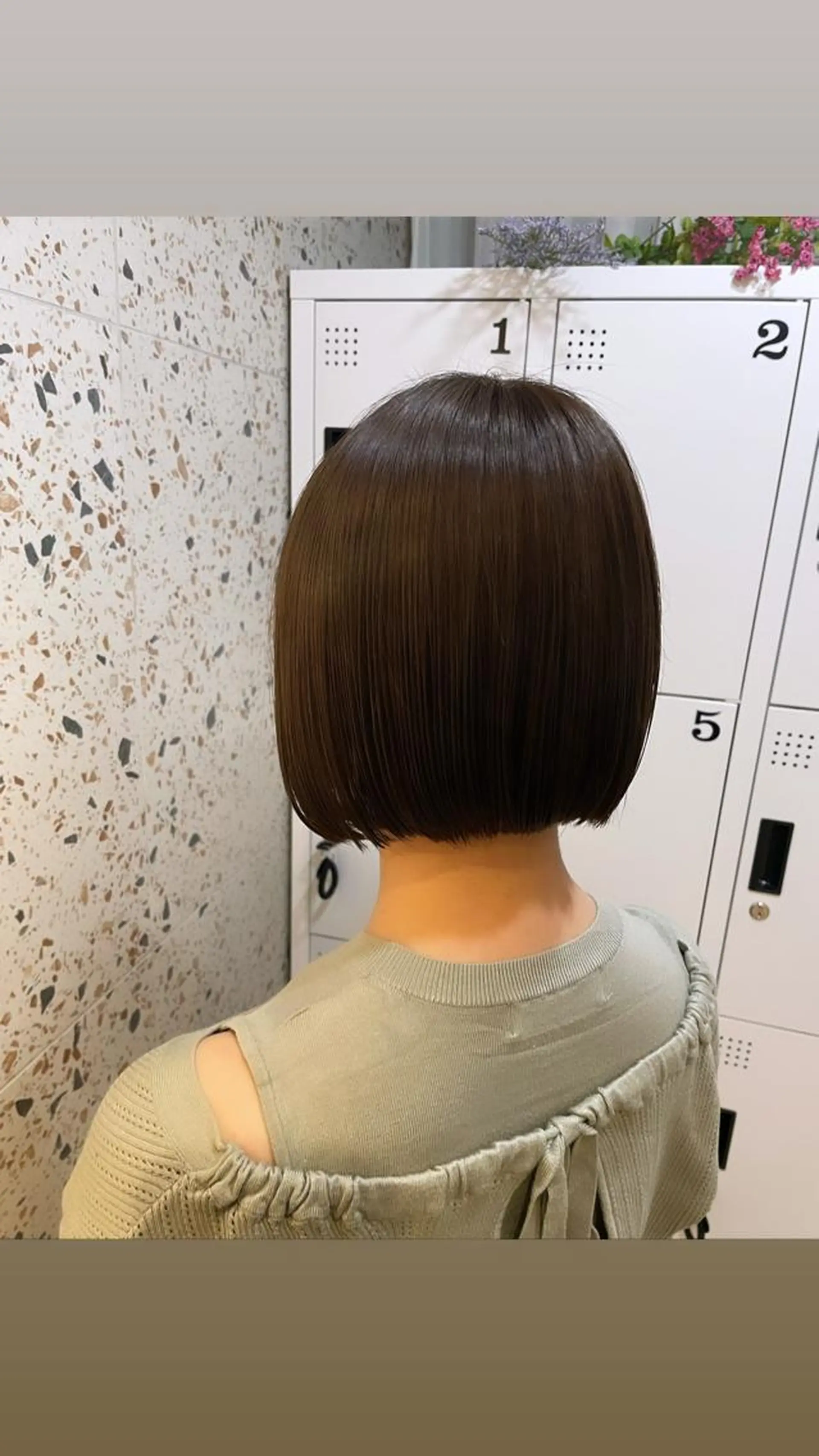 ミディアム カラー ヘアアレンジ カット ヘアカラー トリートメント リベルテ所属・♦️髪質改善韓国レイ ヤー♦️副店長のヘアスタイル