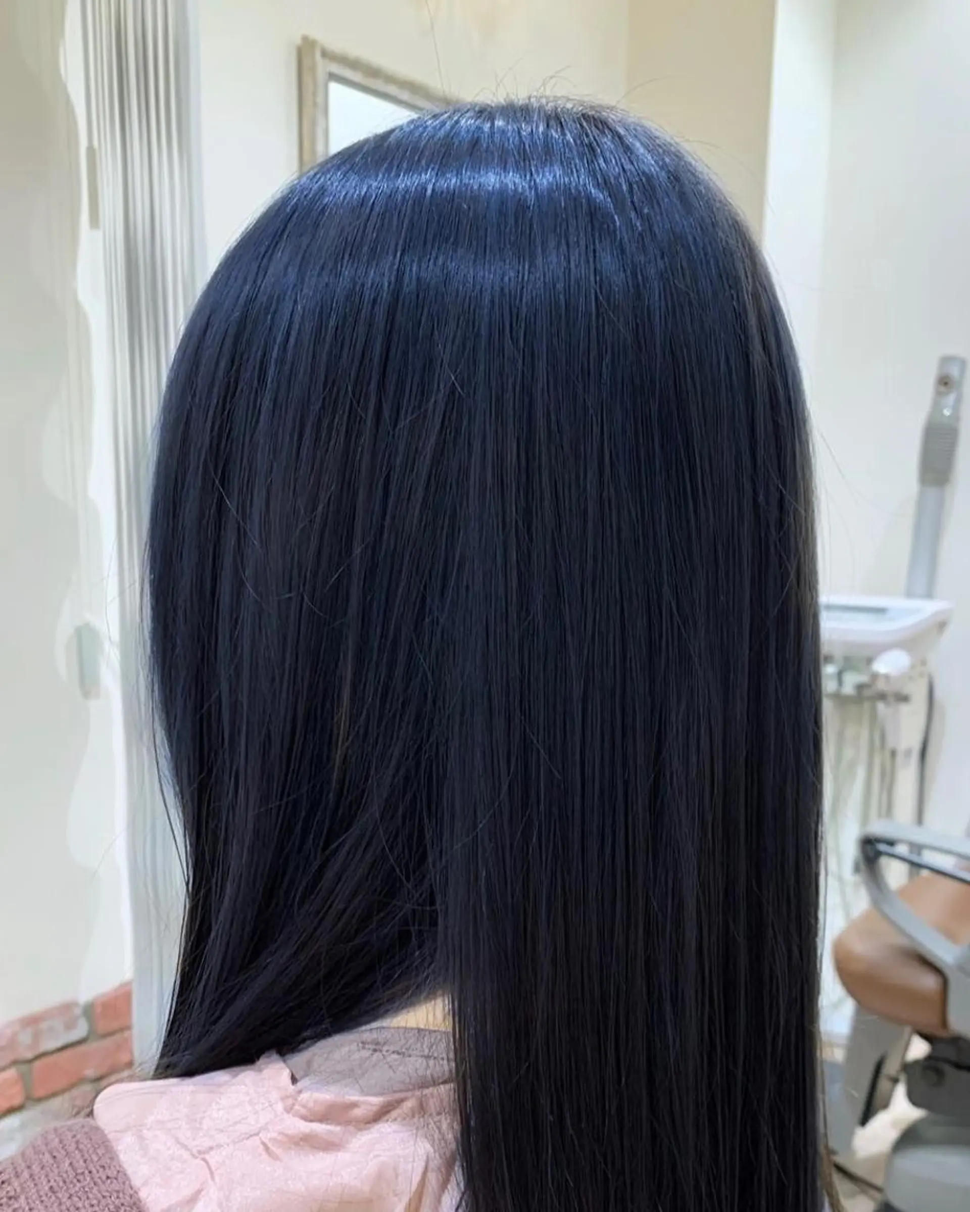 セミロング カラー 髪質改善&Spa fee南越谷2号店所属・髪質改善/南越谷/ 山岸彩夏のヘアスタイル