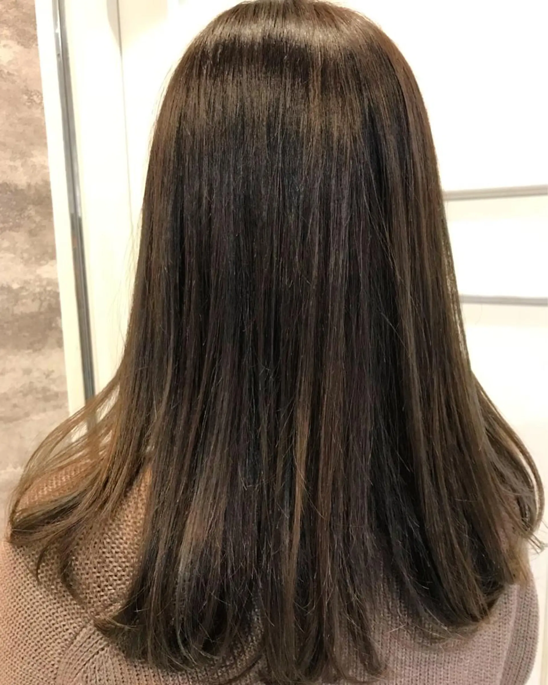 ミディアム カラー ベージュカラー 💈Blanco💈 カラー&ケア🌈のヘアスタイル