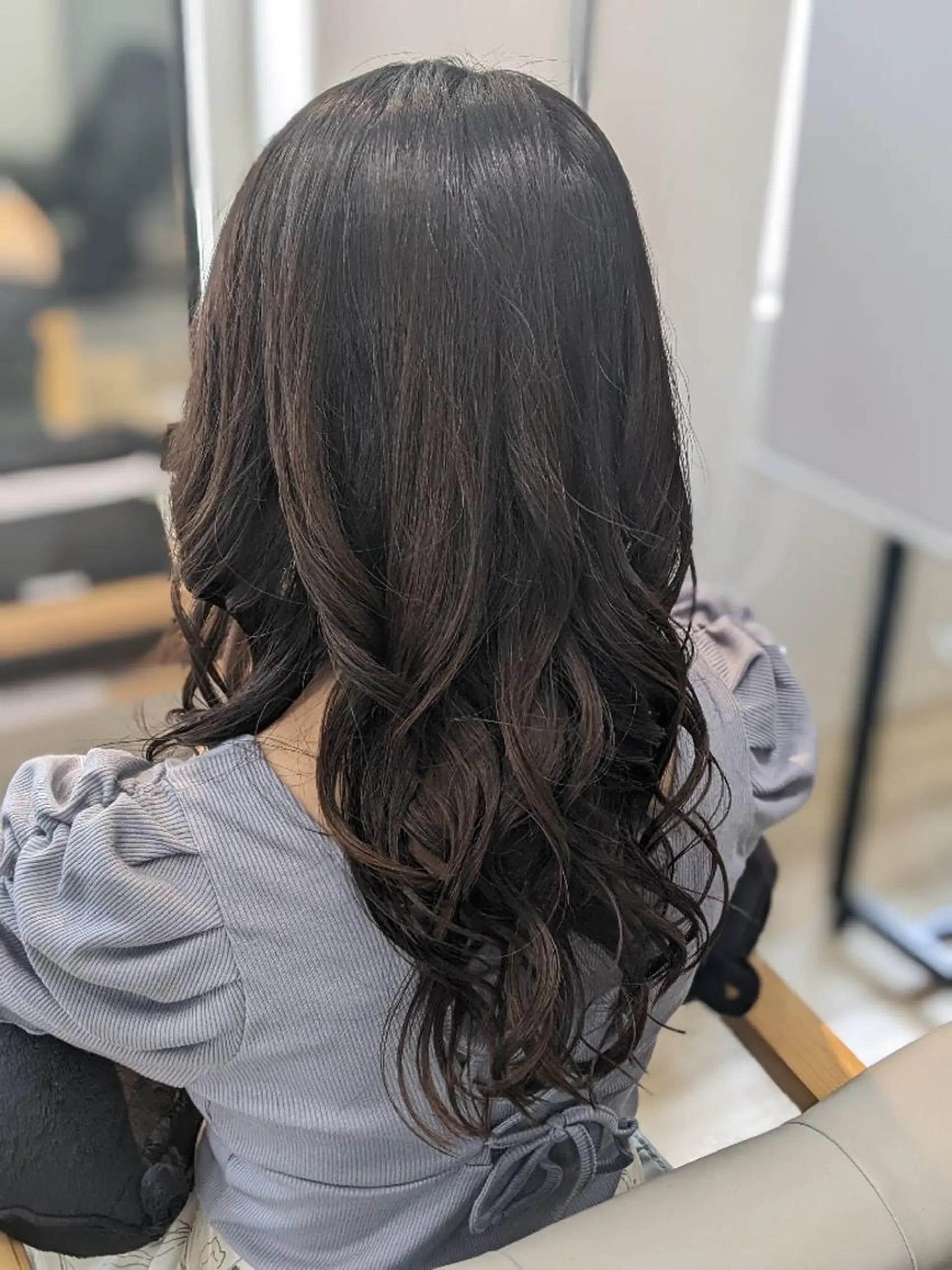ロング カラー ヘアアレンジ アッシュ Kokeshi /Rymlhairのヘアスタイル