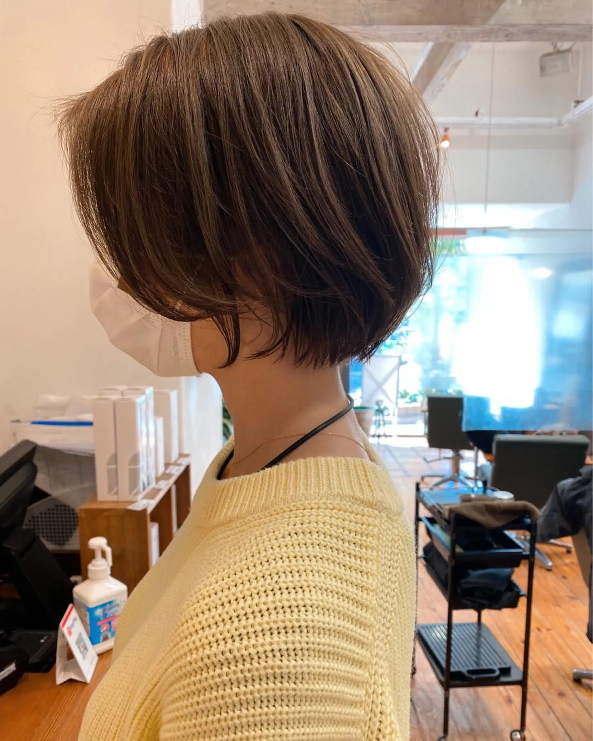 ショート カラー カット特化柏駅 徒歩3分LOUのヘアスタイル