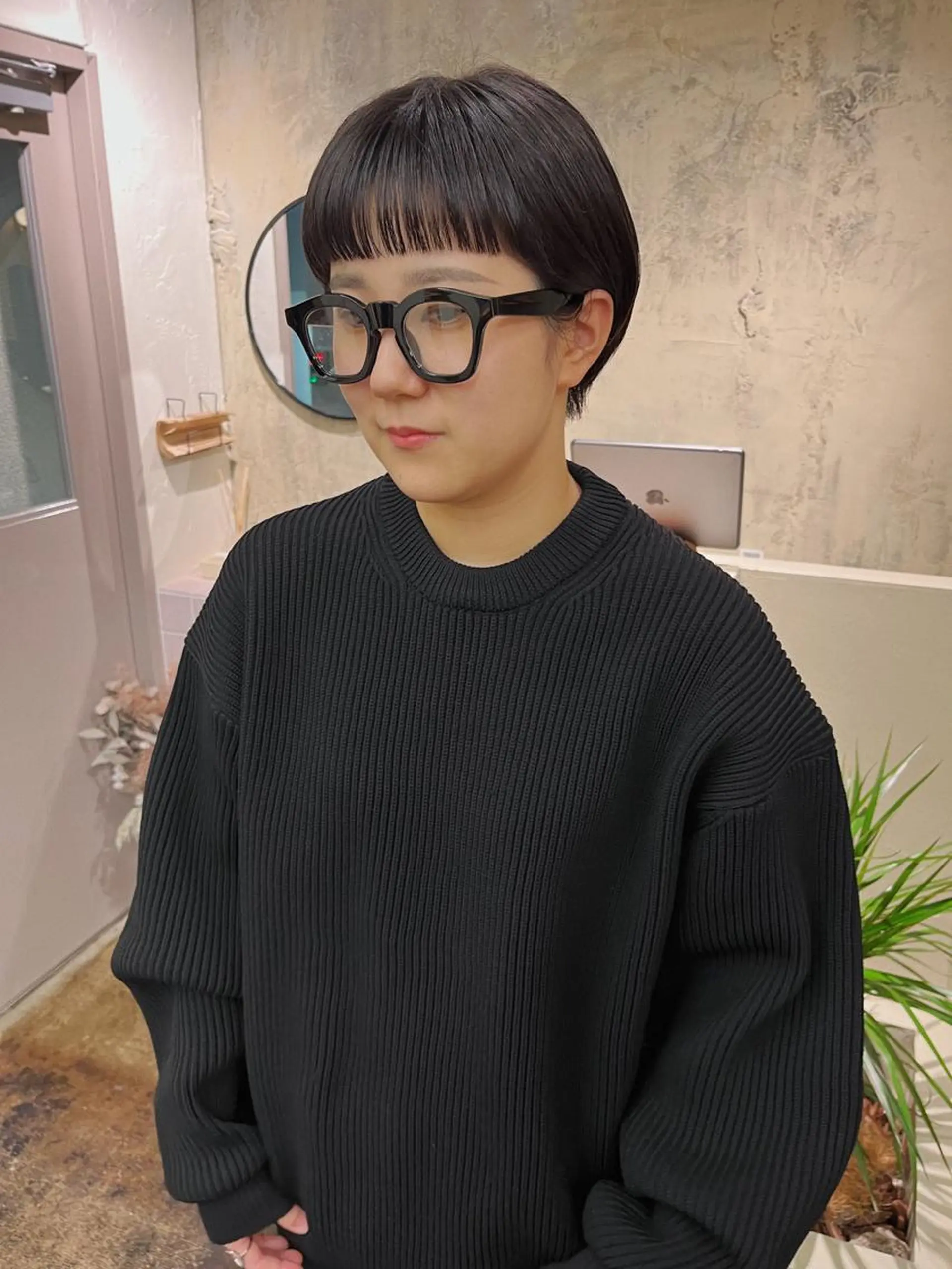 ショート ショートヘア カット ヘアカラー 西山 紗耶香🪽 透明感カラー/ボブのヘアスタイル