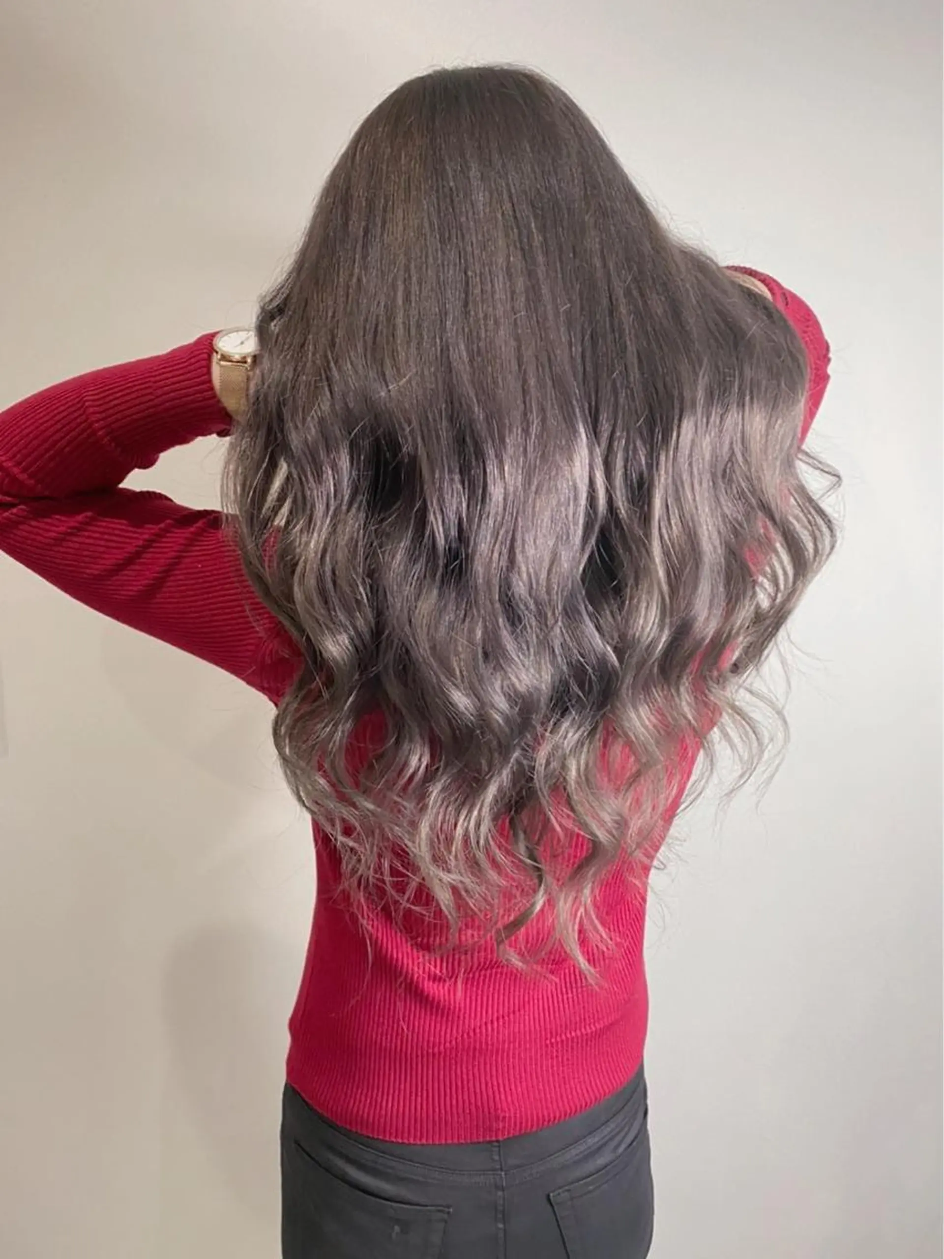 カラー YUDU🍊 germe/ジェルムのヘアスタイル