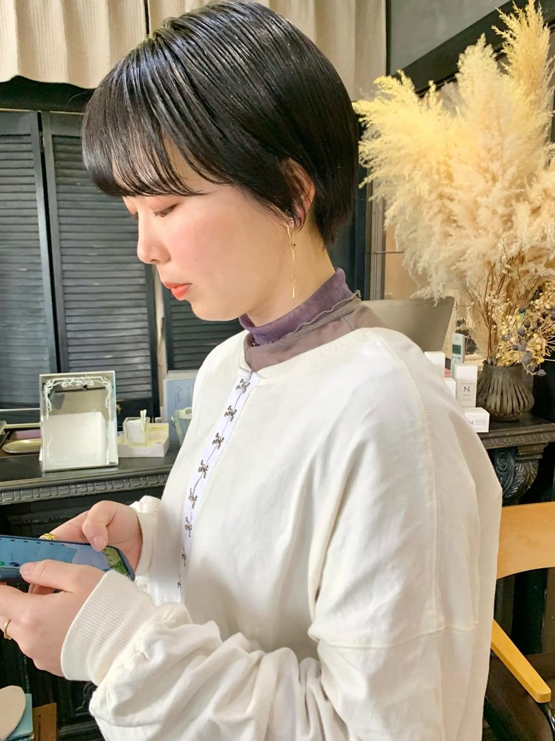 ショート ショート・ボブ ・ウルフ✂︎IMAIのヘアスタイル