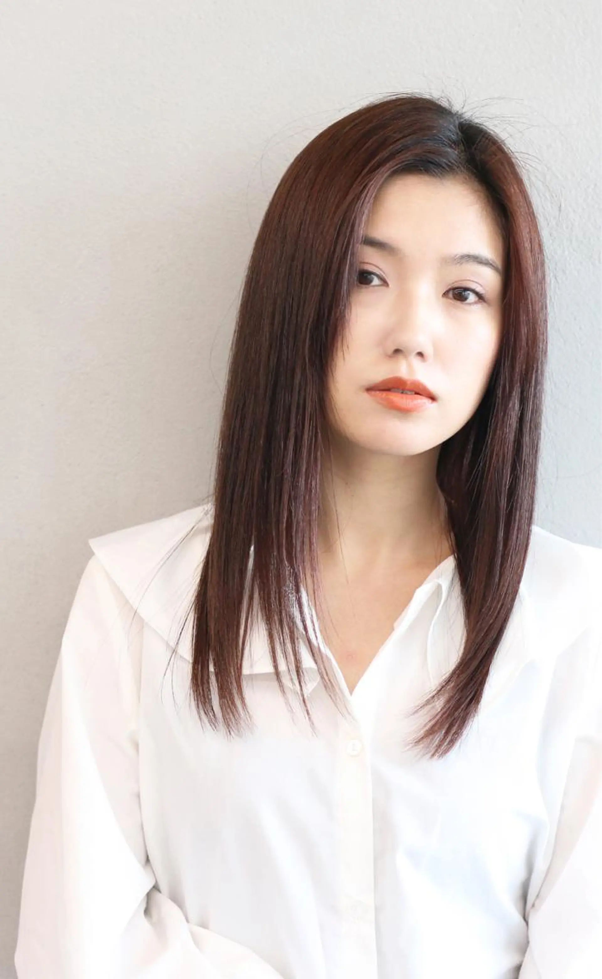 ミディアム パーマ ストレートパーマ カット 縮毛矯正 ボブ/ショート/ 白髪染め/メンズ葛西のヘアスタイル