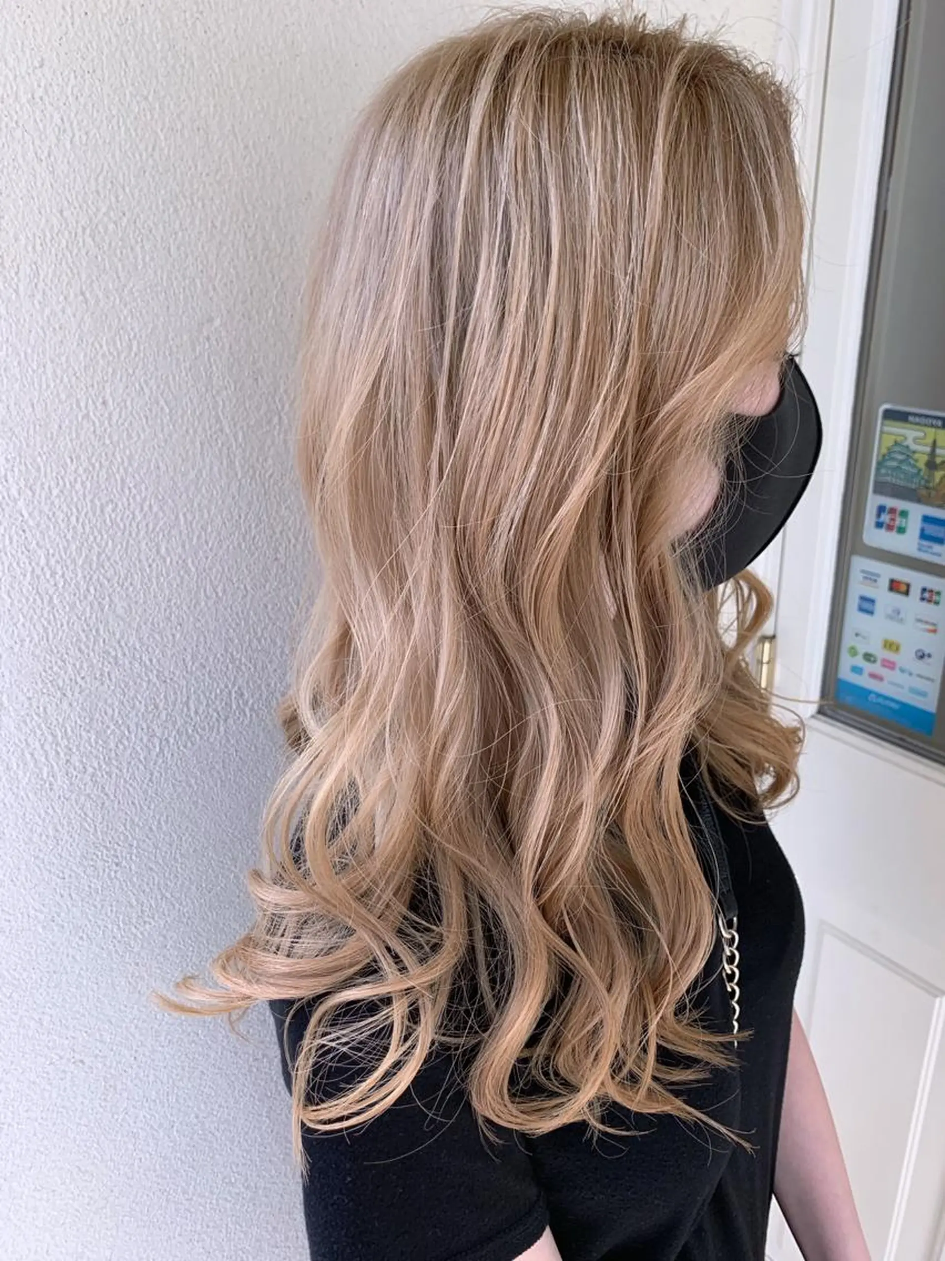 ロング カラー カット ヘアカラー トリートメント SALOWIN名古屋本山店所属・🍀ナガヤマ ヒデアキ🍀のヘアスタイル