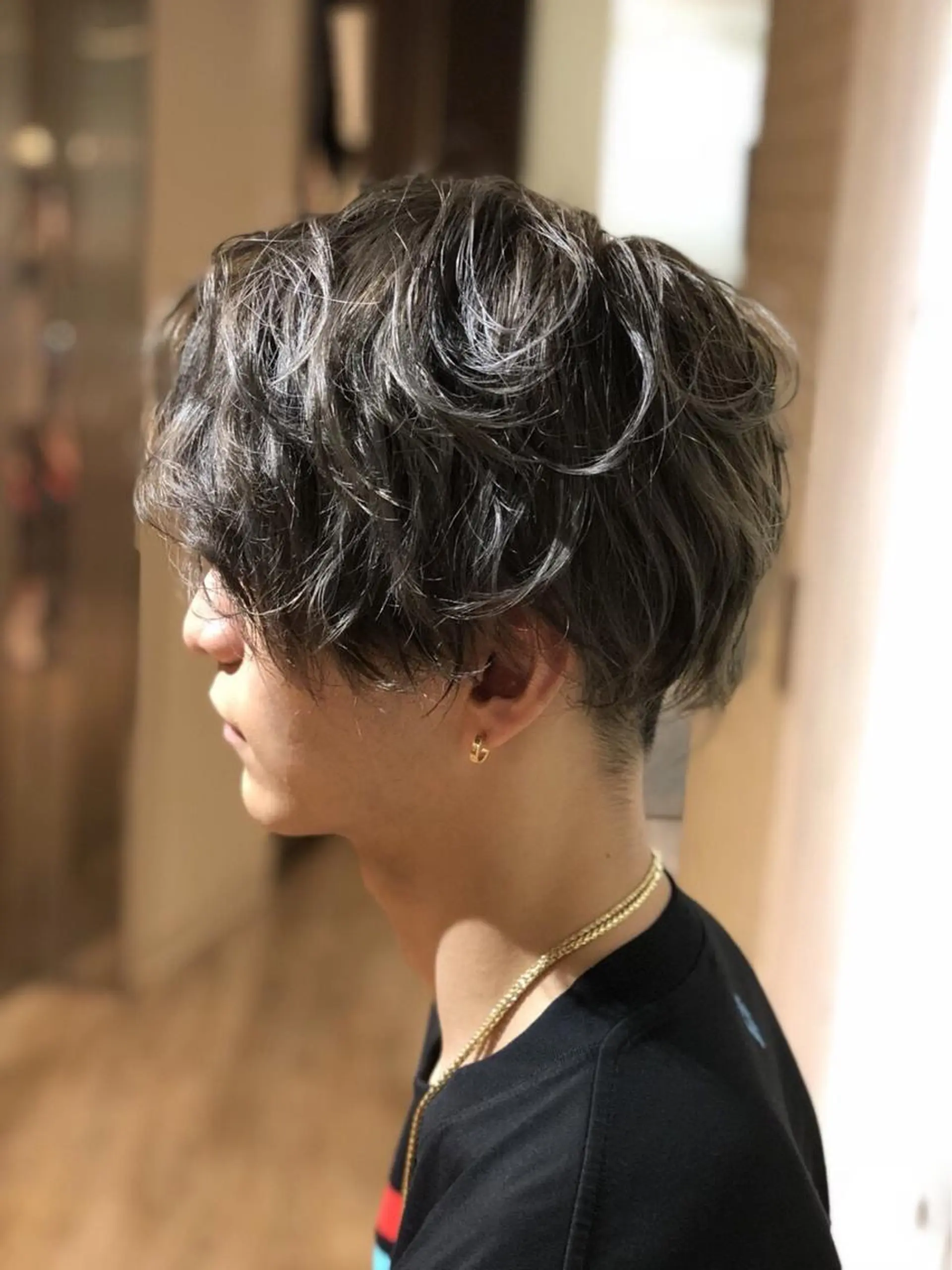 カラー メンズ COREblanc ゆきの／表参道 原宿のヘアスタイル