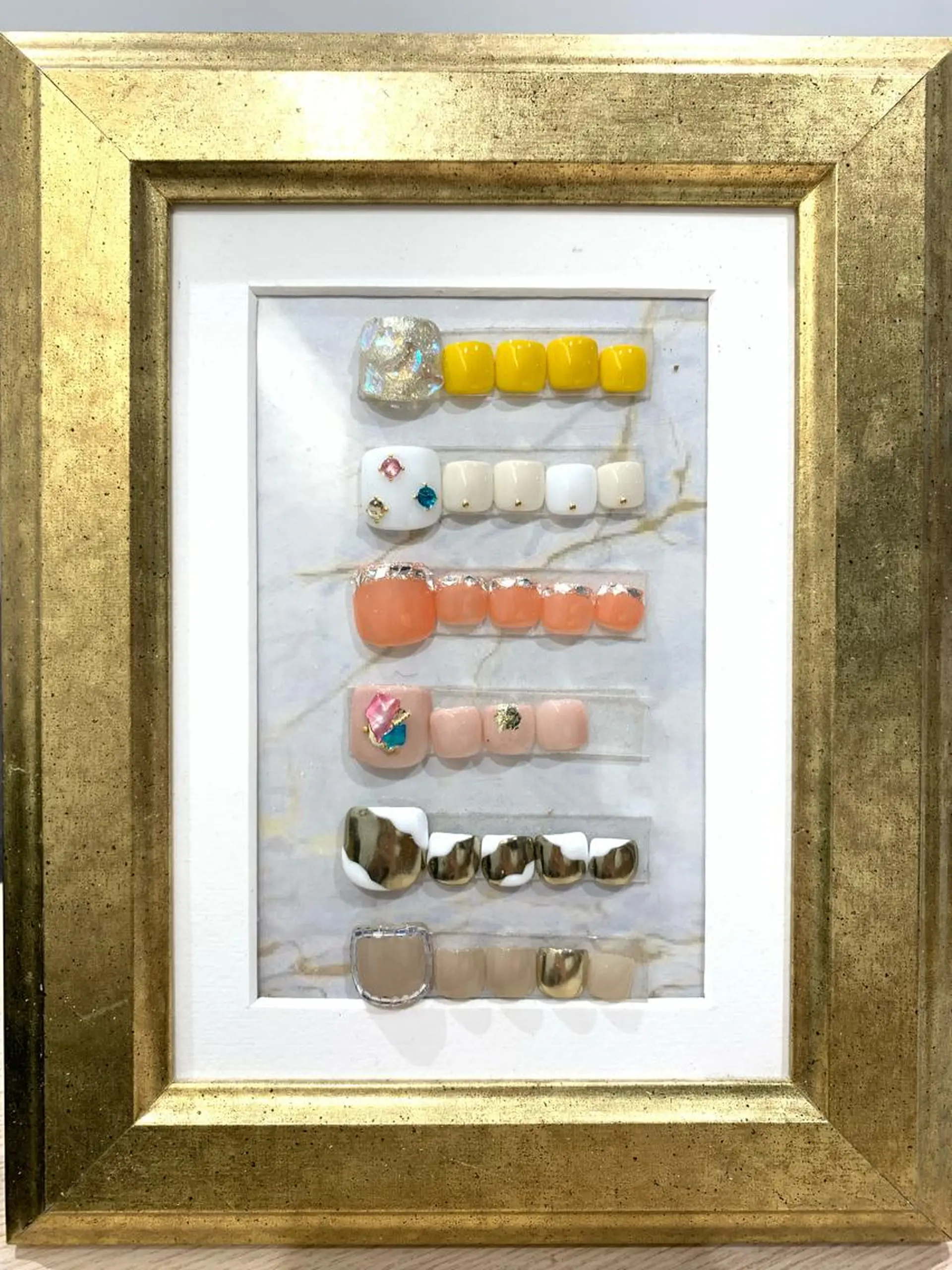 ネイル フットネイル tote. airiのネイルデザイン