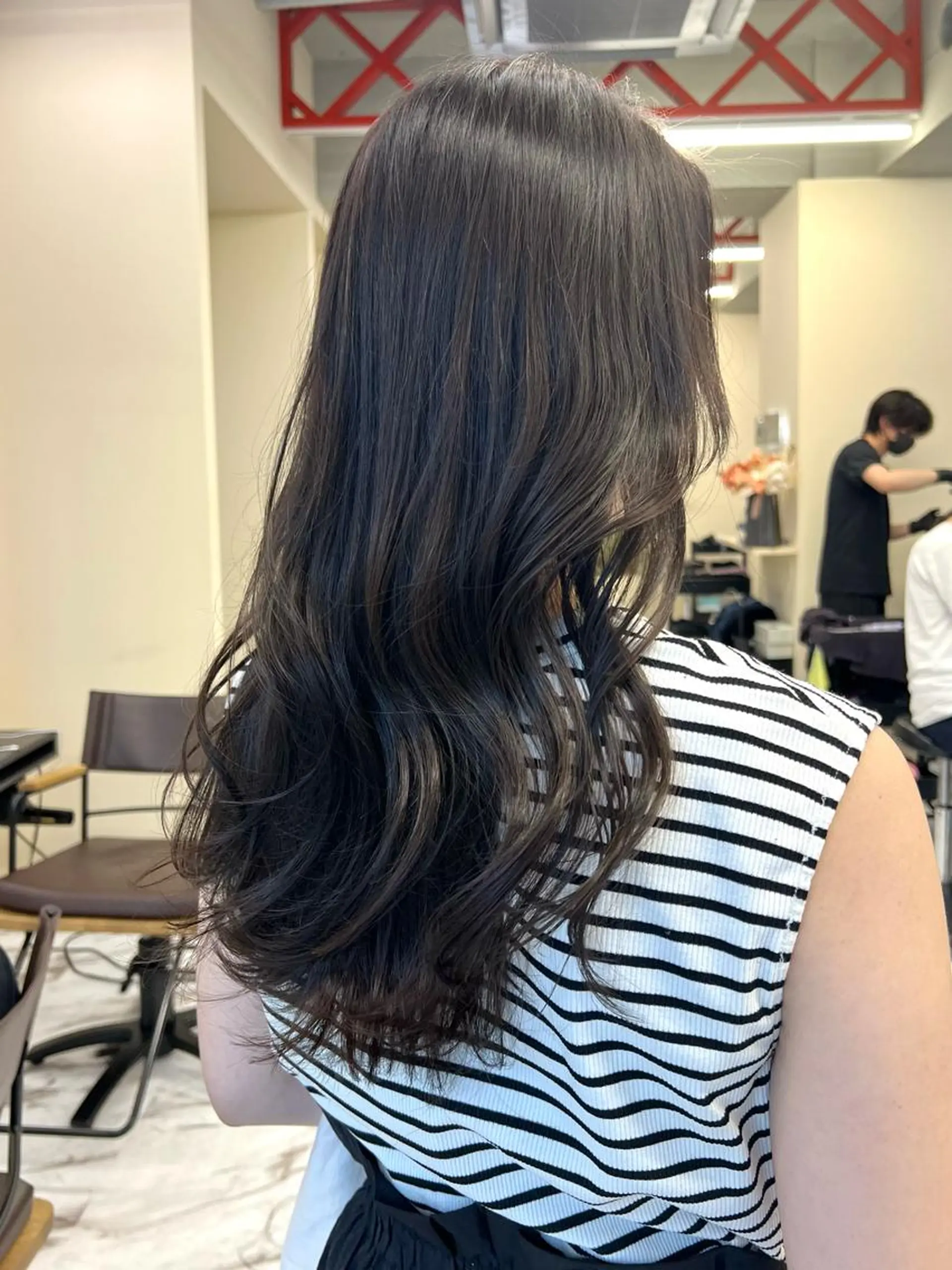 ロング カラー ヘアアレンジ カット ヘアカラー トリートメント ヘアセット レイヤー/透明感 🍃鈴木裕介のヘアスタイル