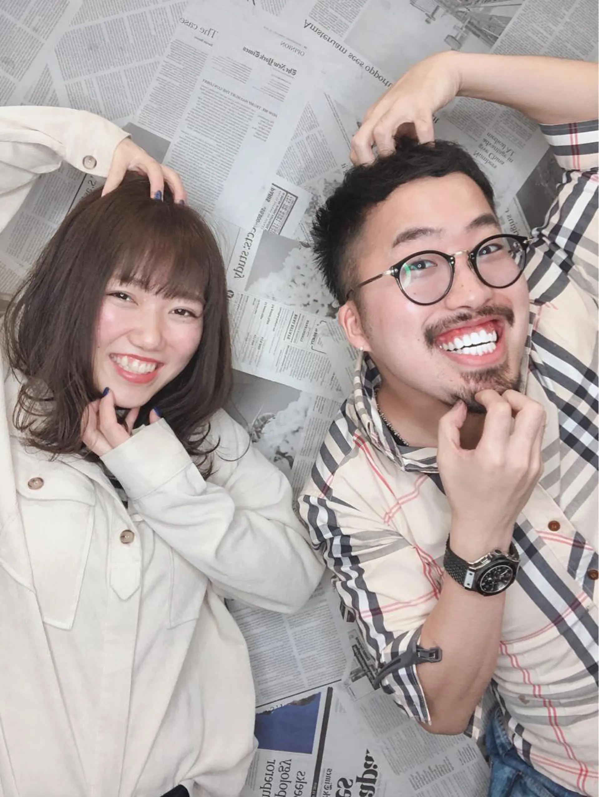 ミディアム カット ヘアカラー トリートメント Toiro 中目黒のヘアスタイル